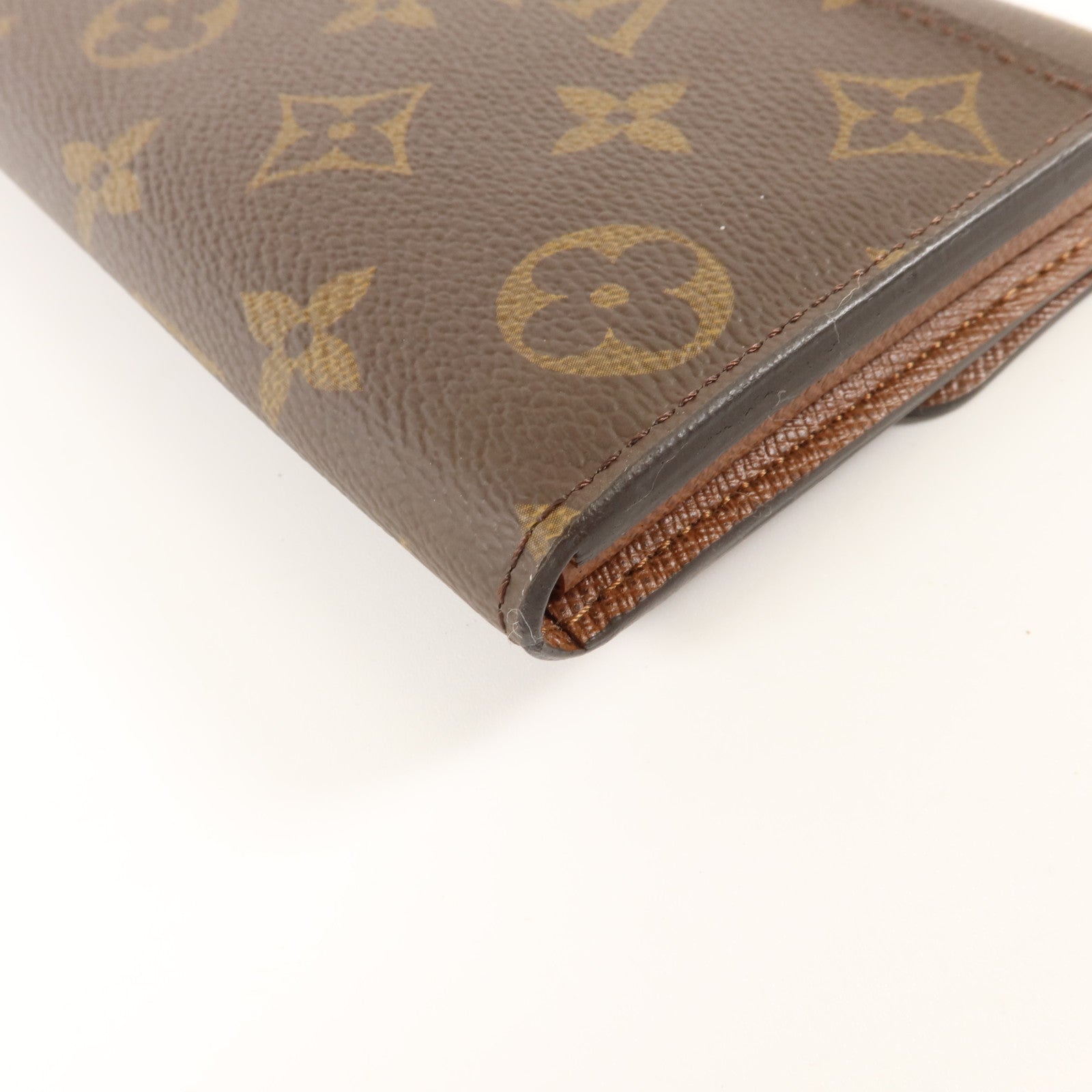LOUIS VUITTON Monogram Portefeuille Sara金扣長錢包