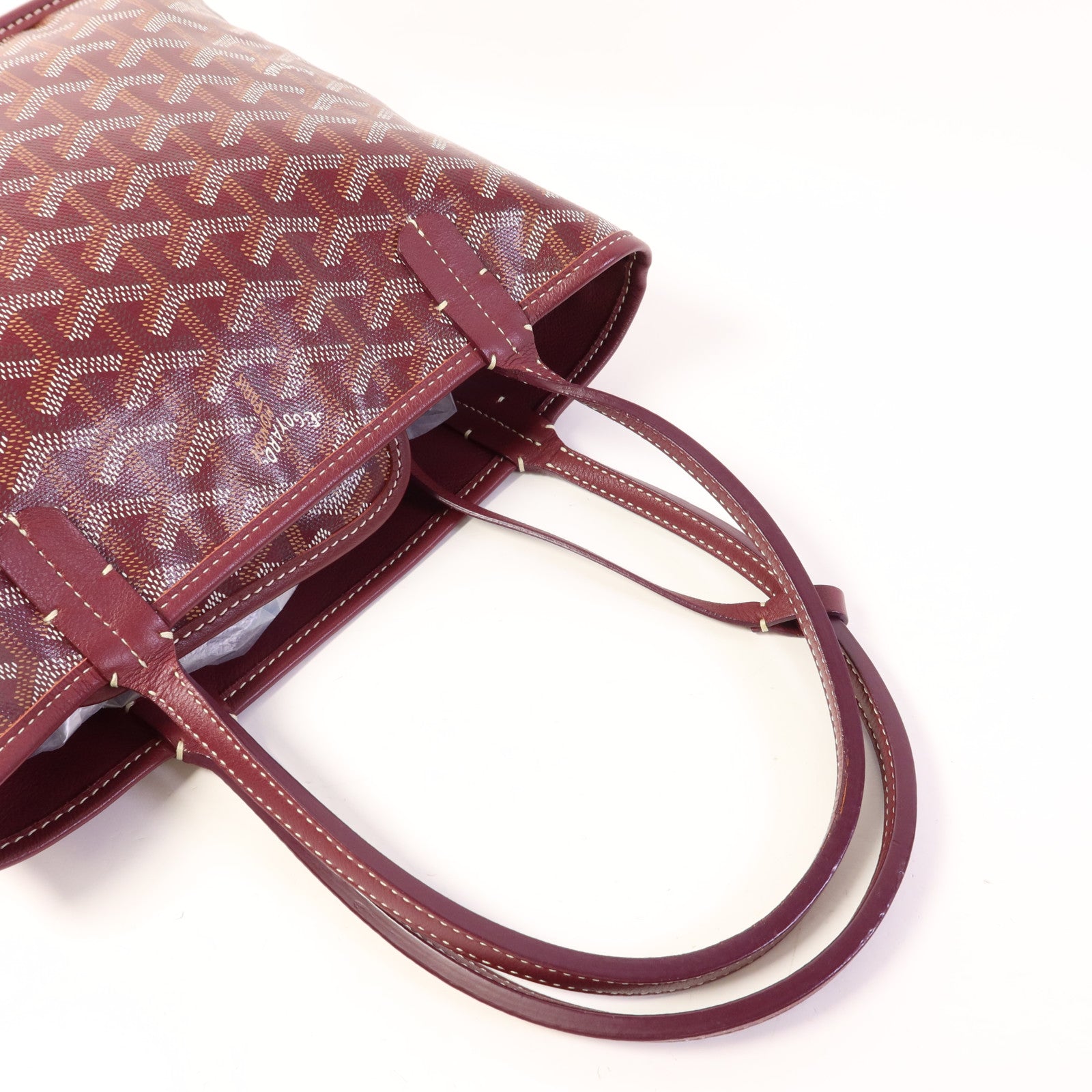 GOYARD 塗層帆布Mini Anjou Tote Bag銀扣手挽袋