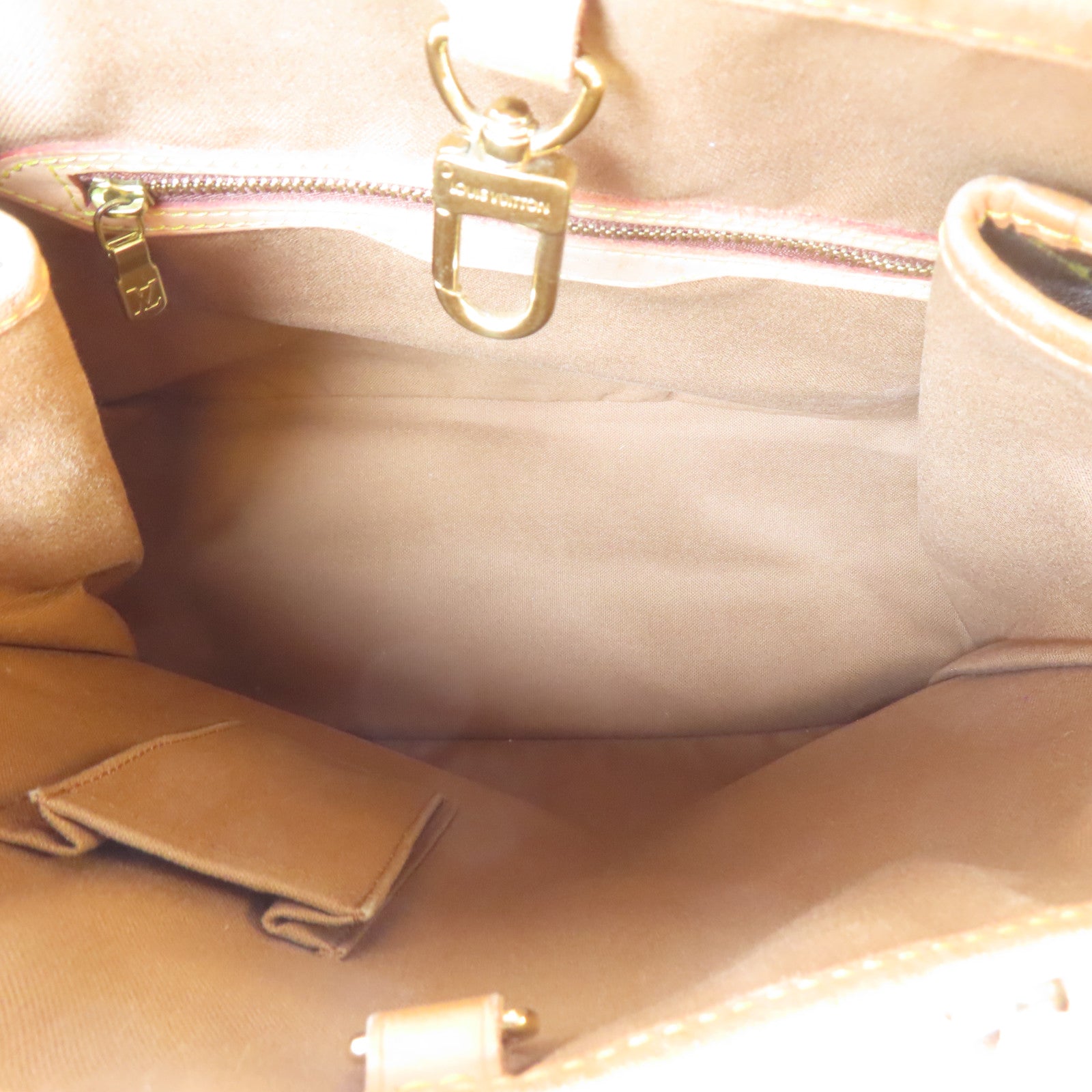 LOUIS VUITTON Monogram Batignolles Vertical金扣肩背袋啡色