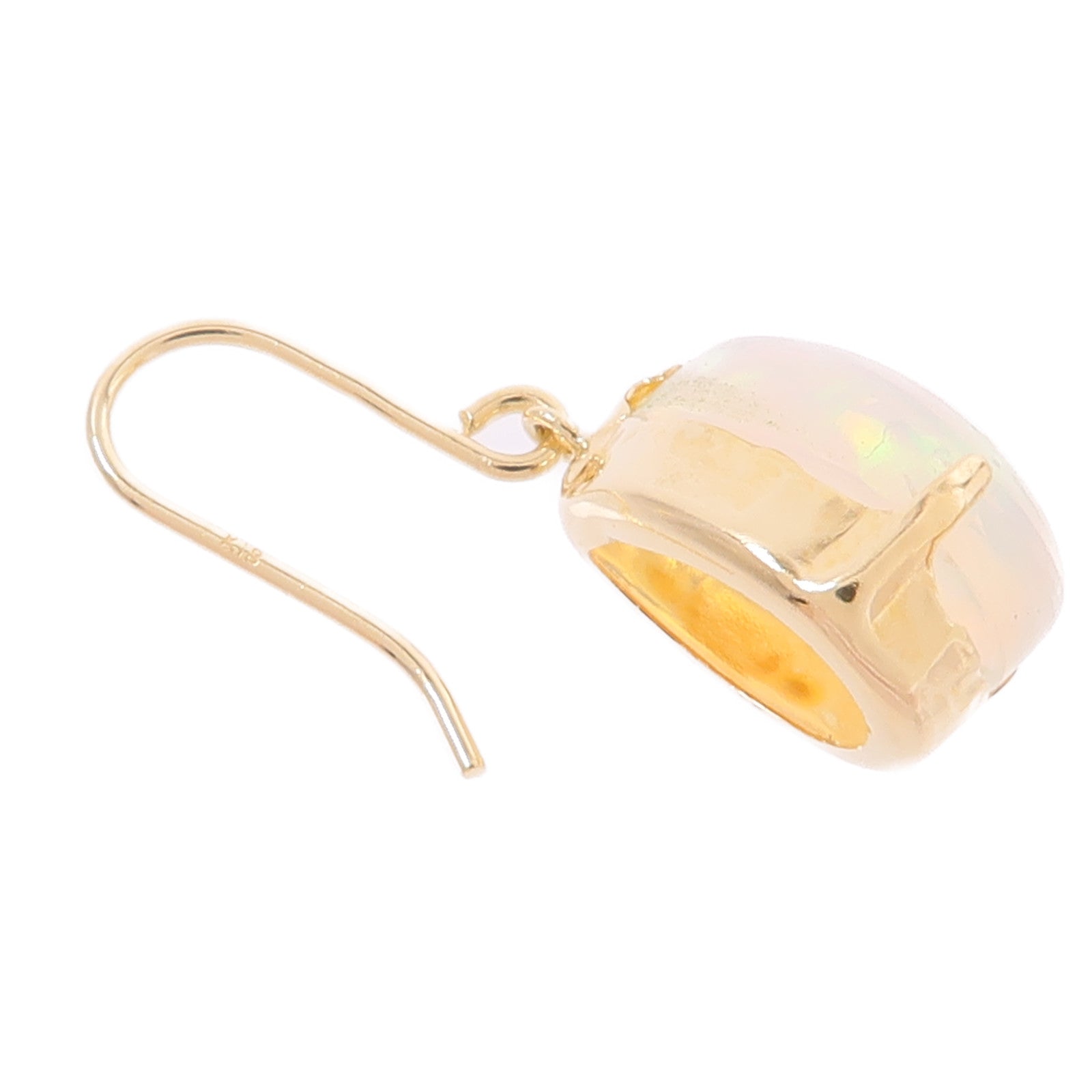 JEWELRY 18K黃金Opal Earrings蛋白石耳環