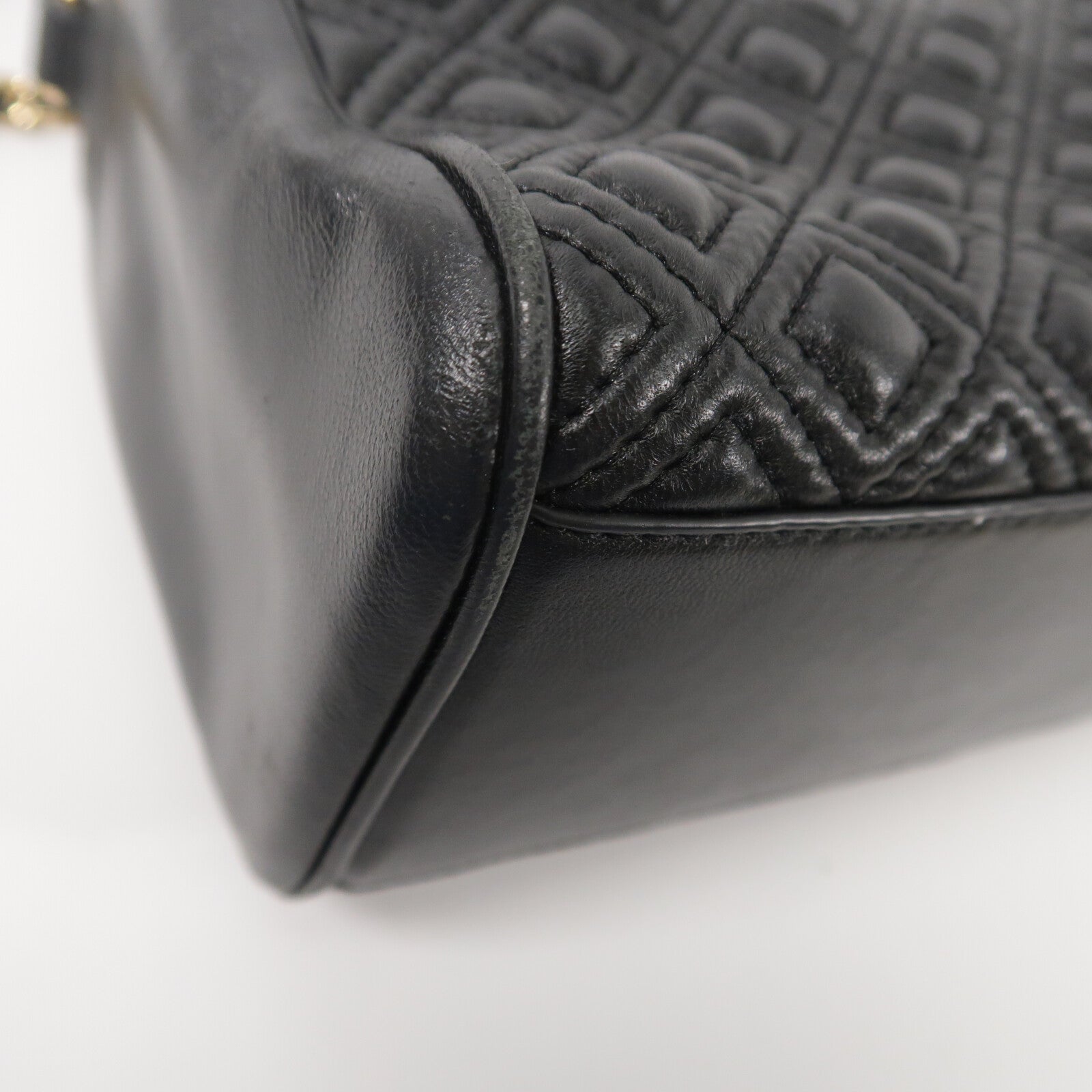 Tory Burch 牛皮皮革Shoulder Bag鏈帶肩背袋