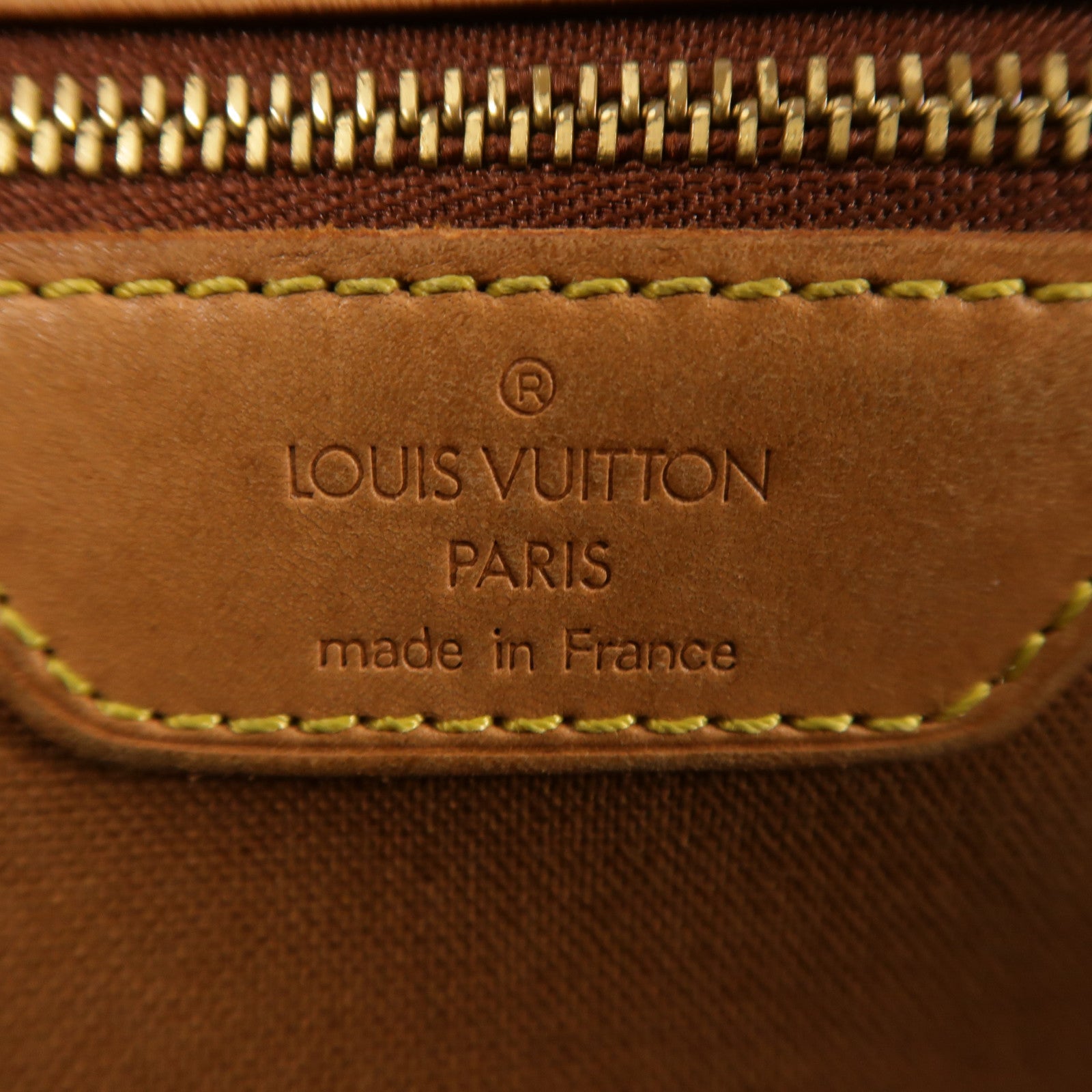 LOUIS VUITTON 【激減優惠】Monogram Abbesses金扣肩背袋棕色