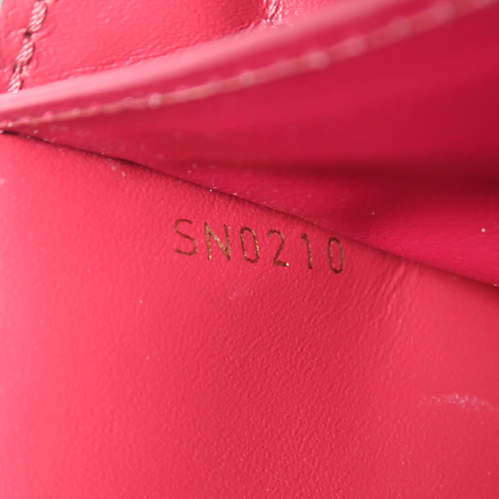 LOUIS VUITTON Monogram Portefeuille Flore金扣鏈帶肩背袋