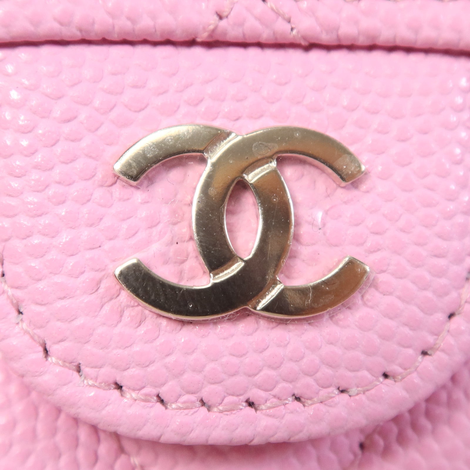 CHANEL 牛皮皮革Classic Small Flap Wallet金扣錢包