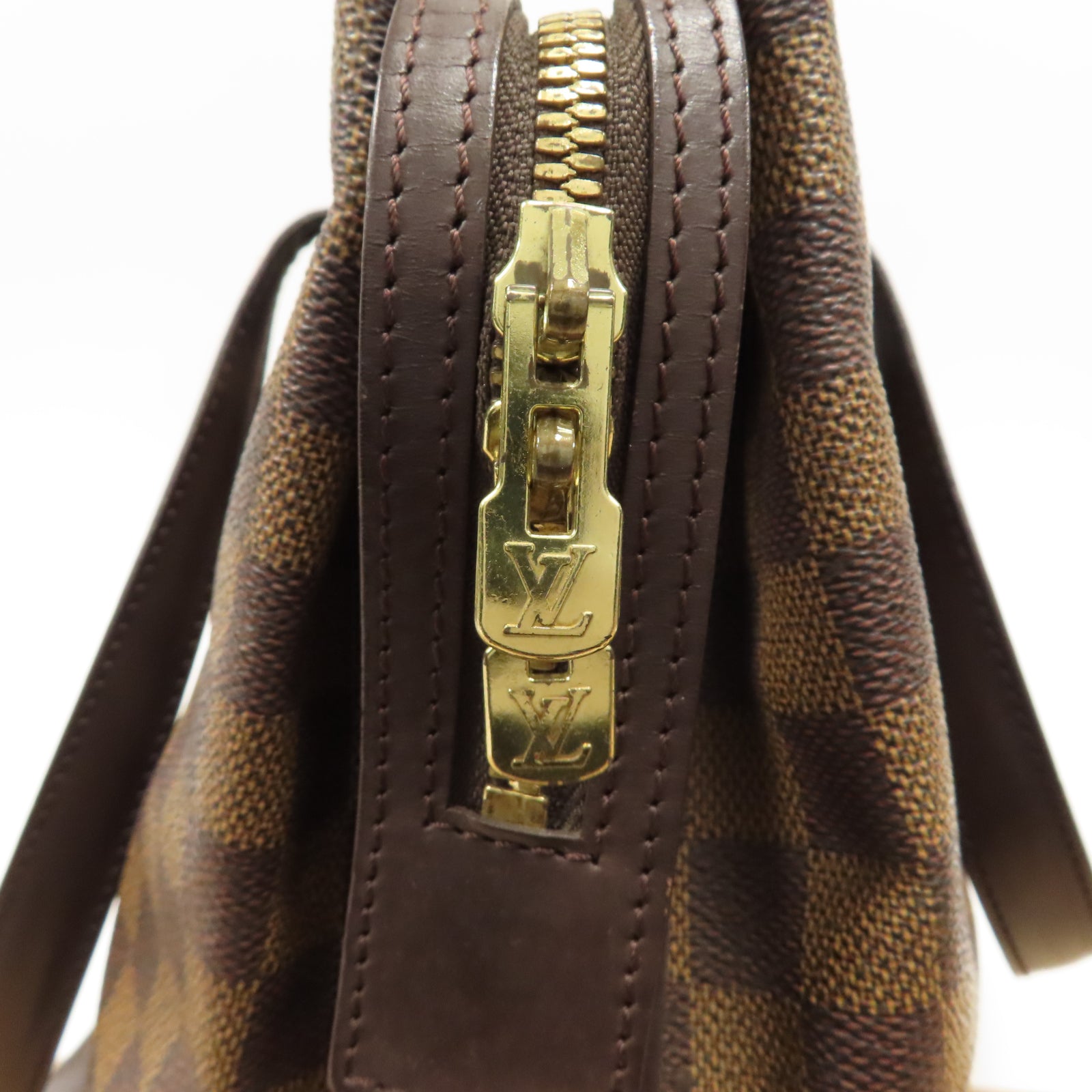 LOUIS VUITTON Damier Chelsea金扣肩背袋啡色