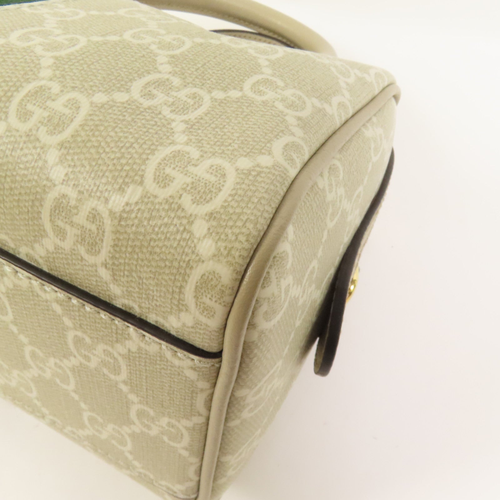 GUCCI 塗層帆布GG Ophidia Boston Bag金扣手挽肩背兩用袋