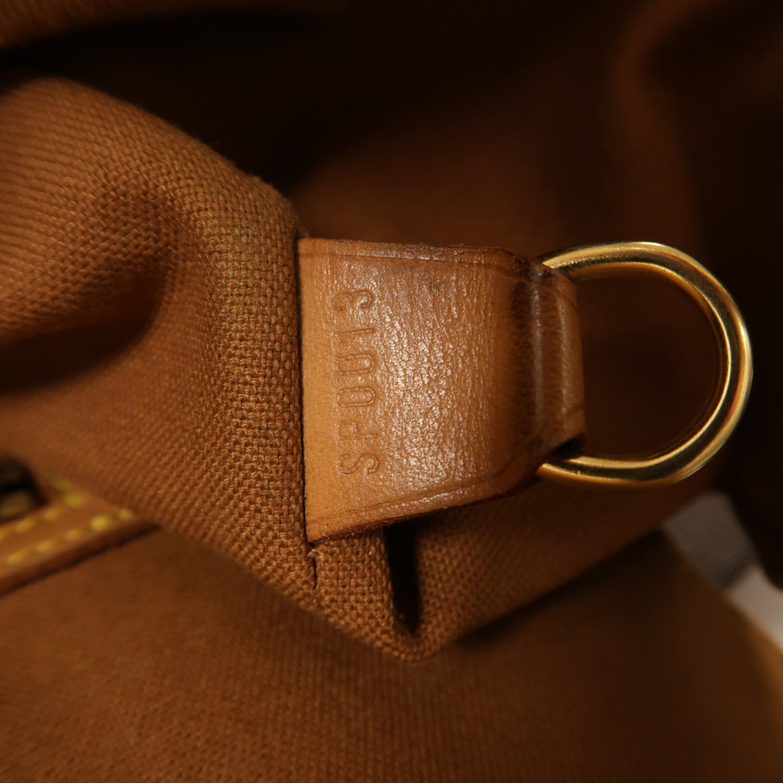 LOUIS VUITTON 【激減優惠】Monogram Abbesses金扣肩背袋棕色