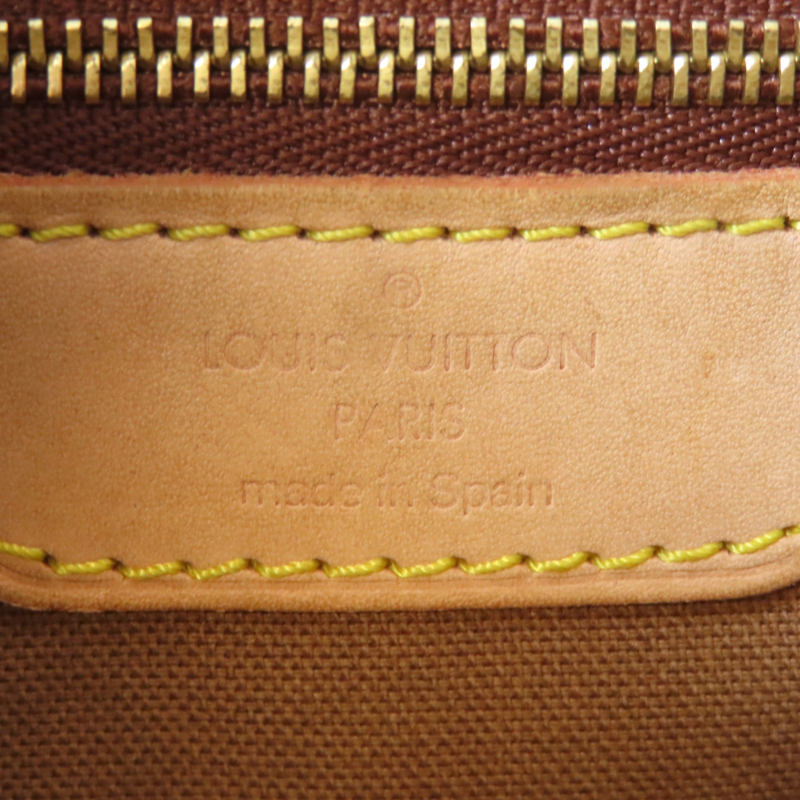 LOUIS VUITTON Monogram Batignolles Vertical金扣肩背袋啡色