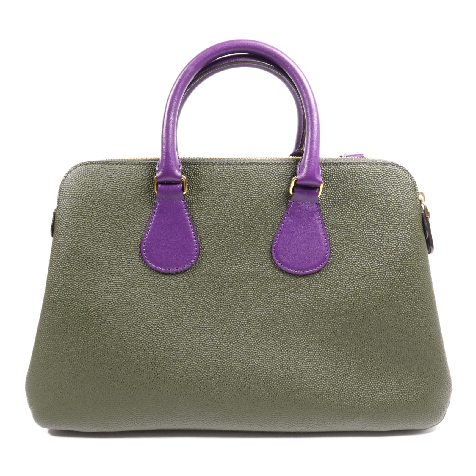 BALLY 牛皮皮革2 Way Shoulder Bag金扣手挽肩背兩用袋