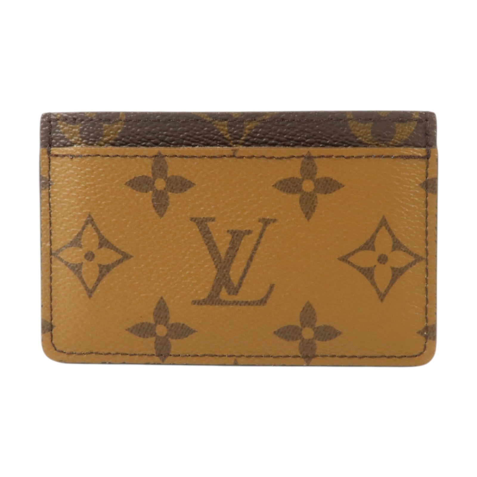 LOUIS VUITTON Monogram Reverse Card Case卡片套