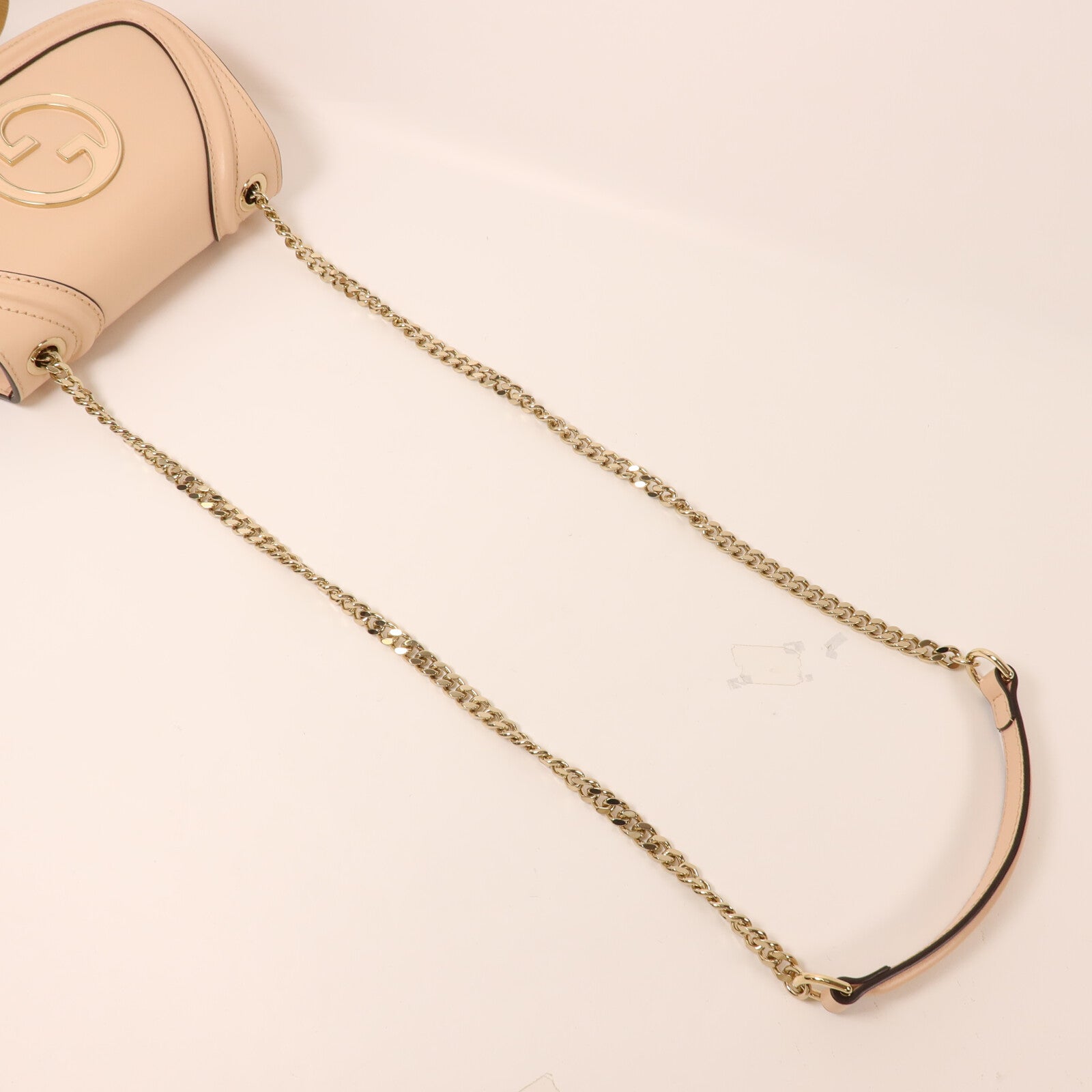 GUCCI 牛皮皮革Blondie鏈帶肩背袋