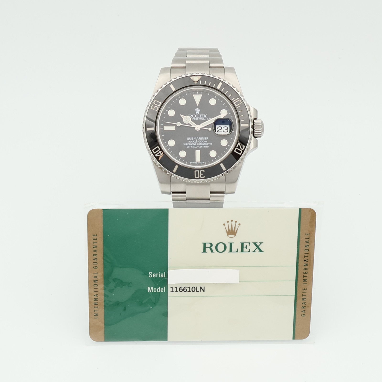 ROLEX Submarinar Date 116610LN