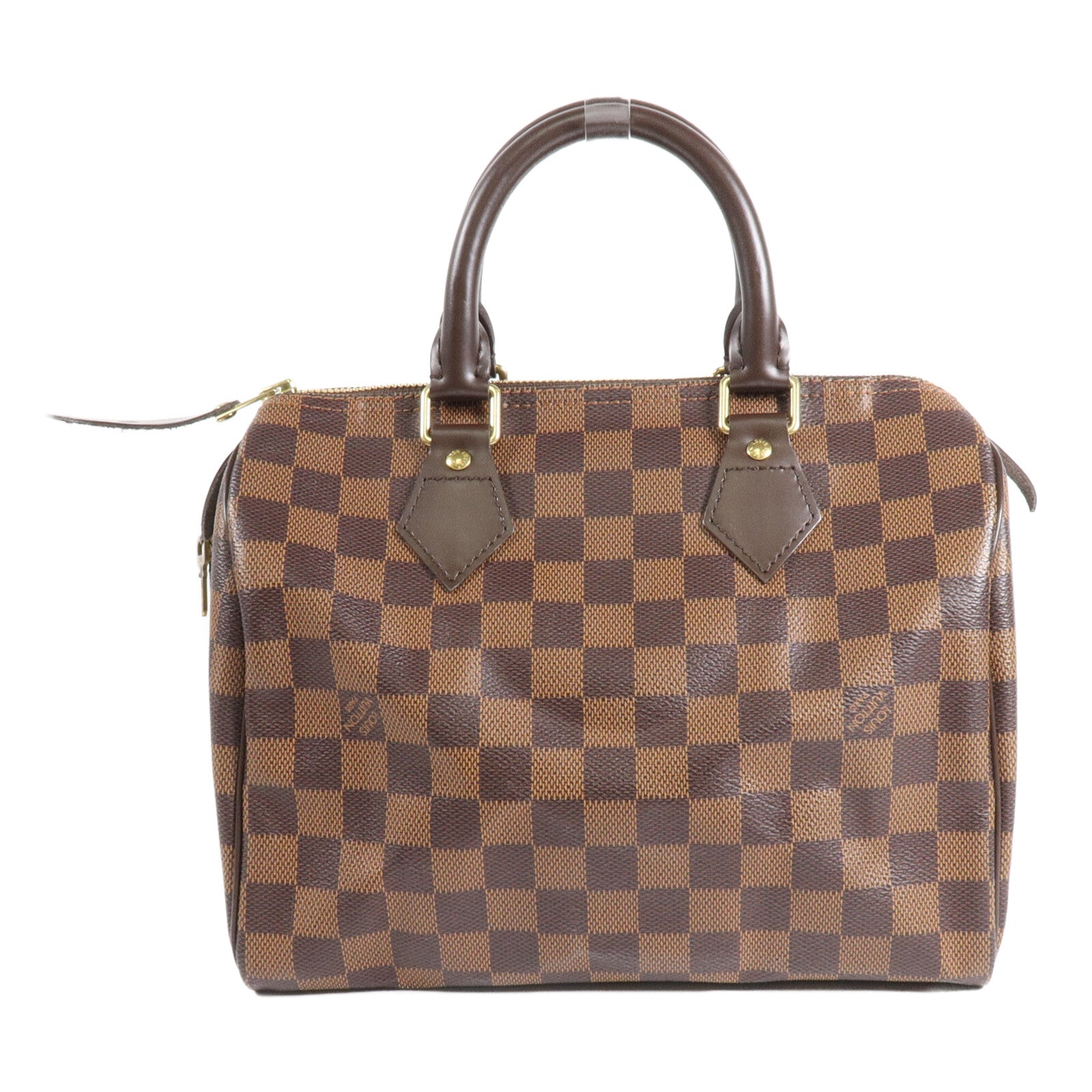 LOUIS VUITTON Damier Speedy 25手挽袋