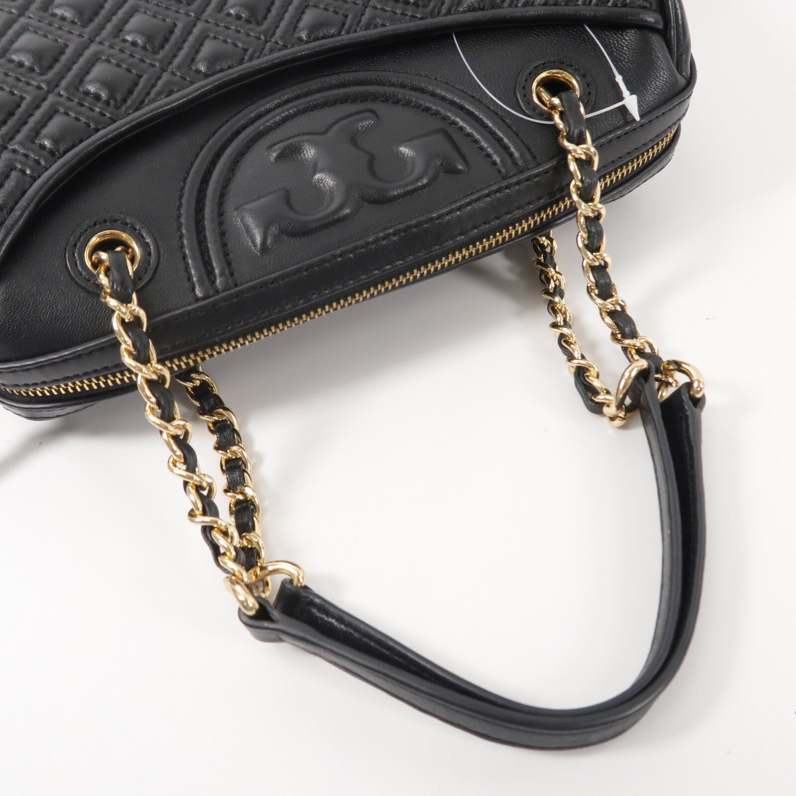 Tory Burch 牛皮皮革Shoulder Bag鏈帶肩背袋