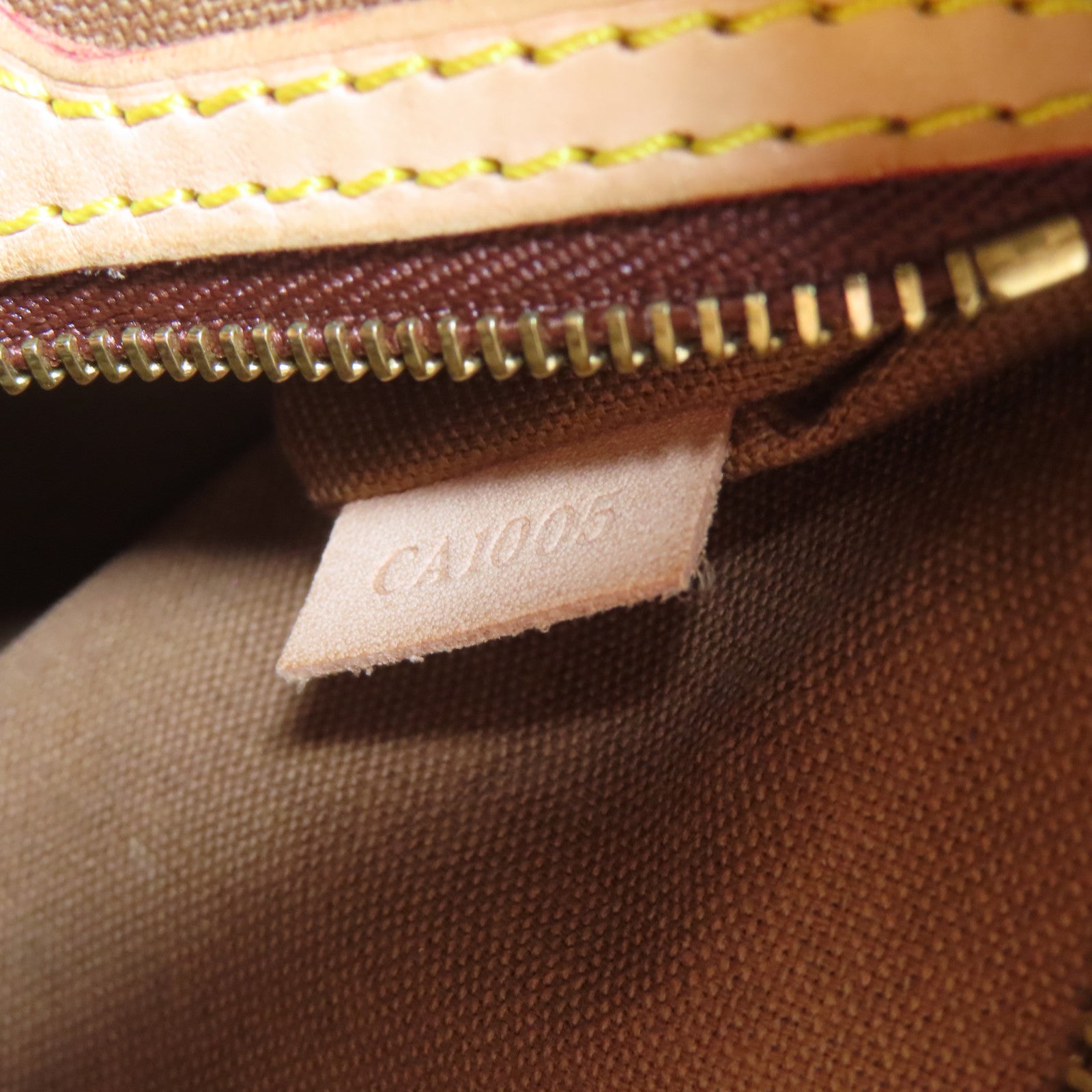LOUIS VUITTON Monogram Batignolles Vertical金扣肩背袋啡色