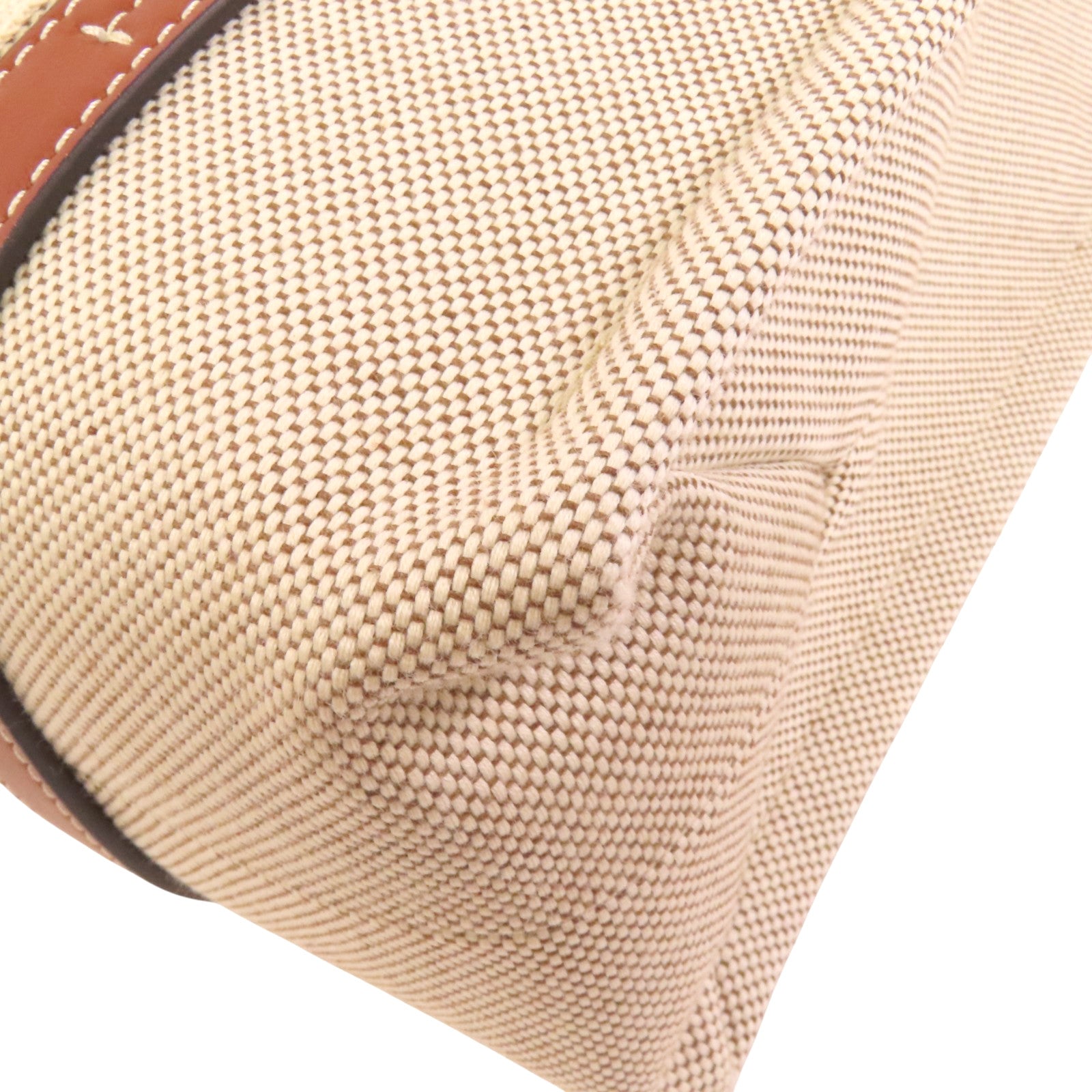 Chloe 帆布Woody Tote Medium肩背袋