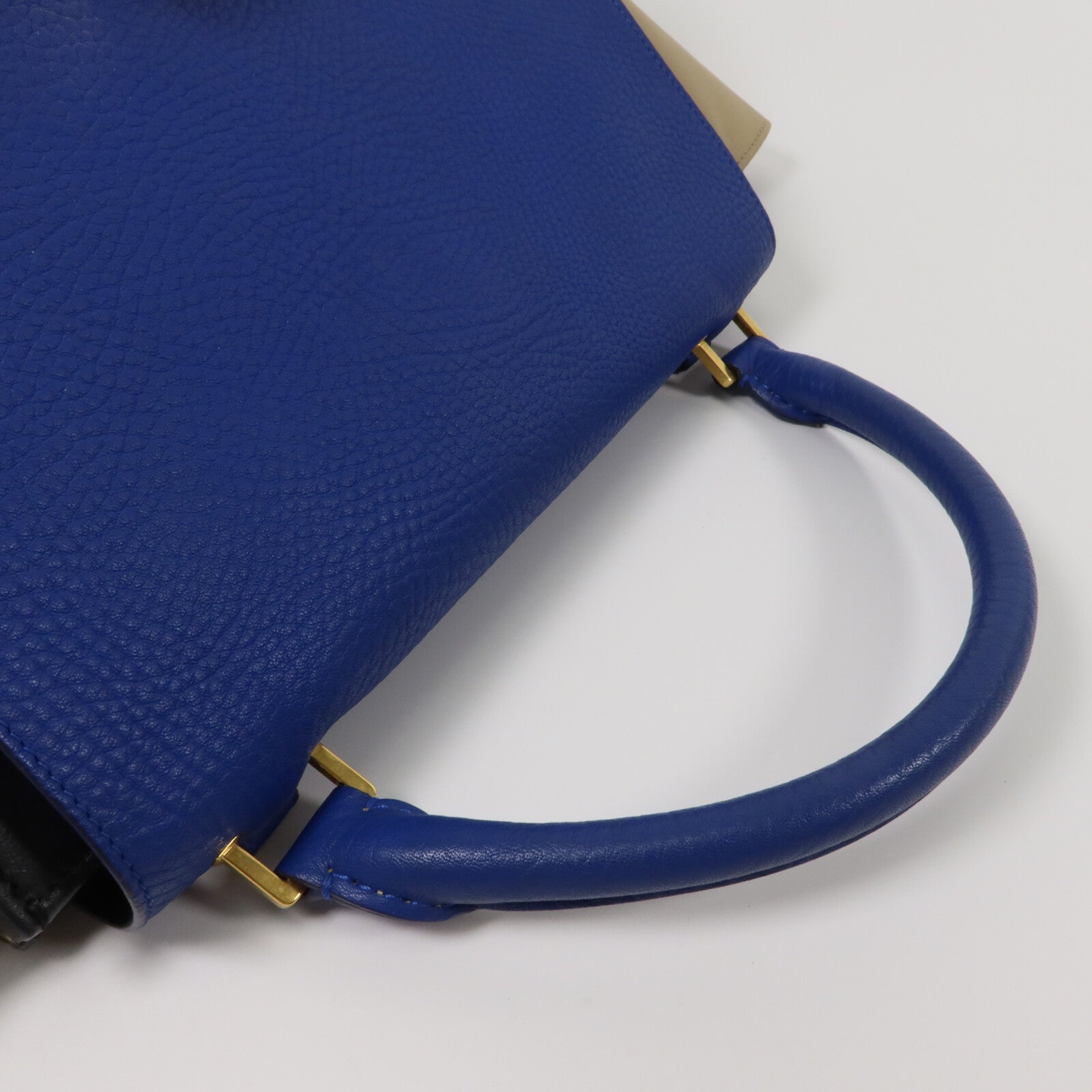 CELINE 牛皮皮革Trapeze Medium手挽肩背兩用袋