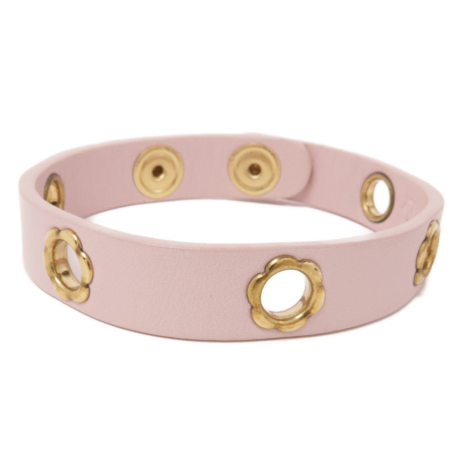Salvatore Ferragamo 皮革/金屬Bracelet手鐲