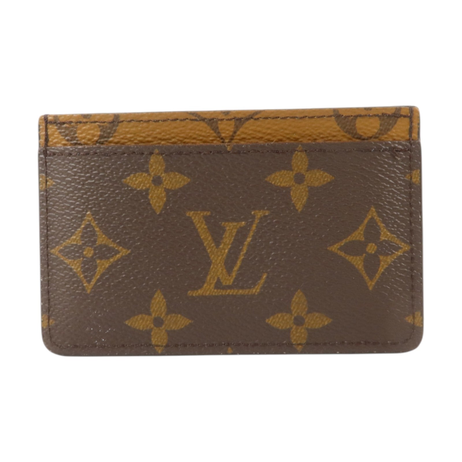 LOUIS VUITTON Monogram Reverse Card Case卡片套