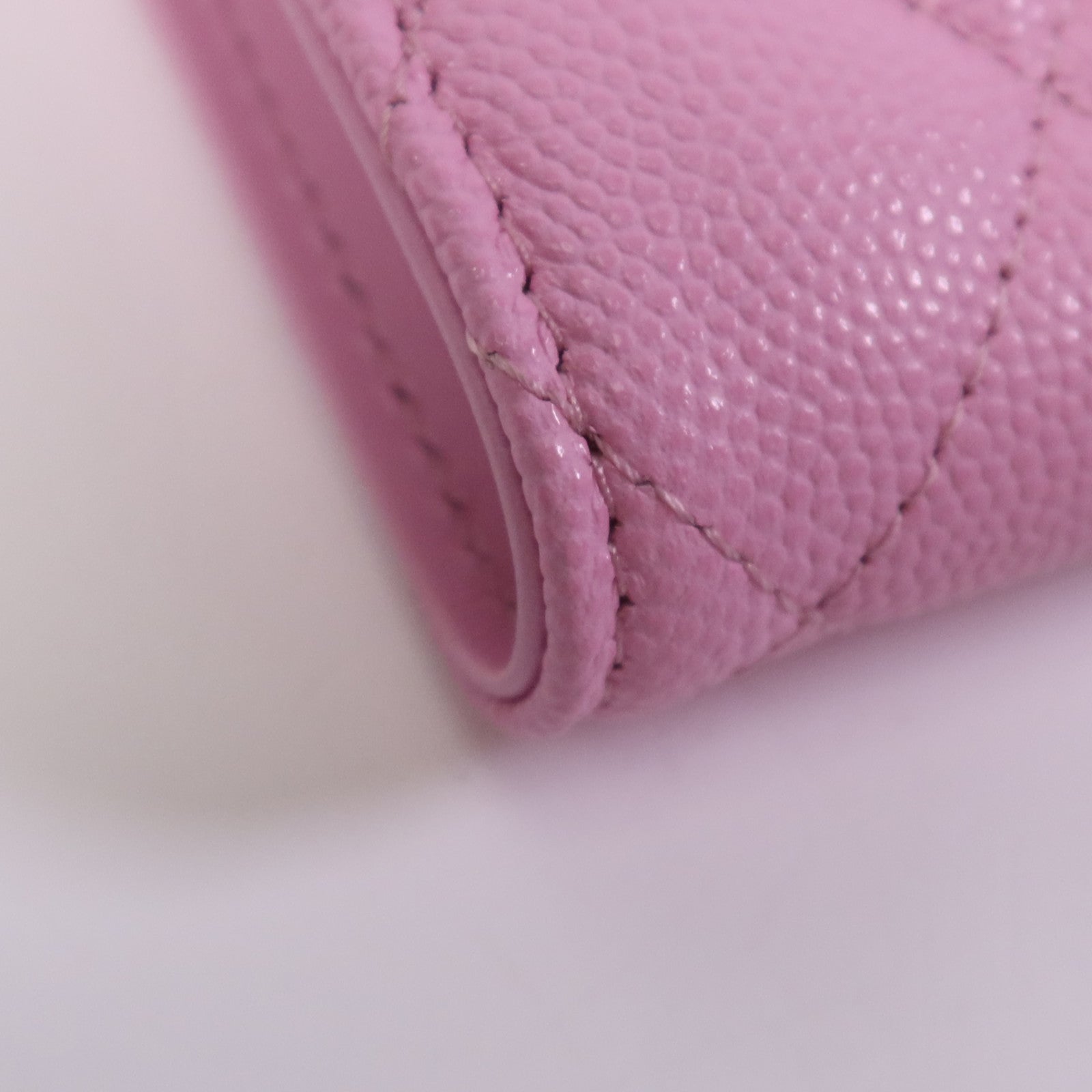 CHANEL 牛皮皮革Classic Small Flap Wallet金扣錢包