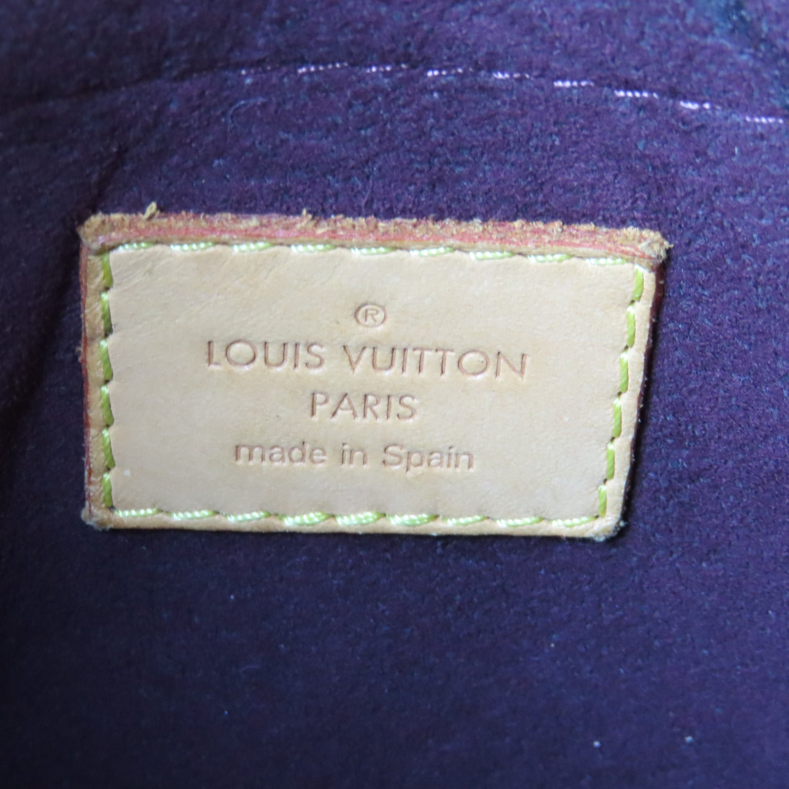 LOUIS VUITTON Monogram Montaigne金扣手挽肩背兩用袋啡色