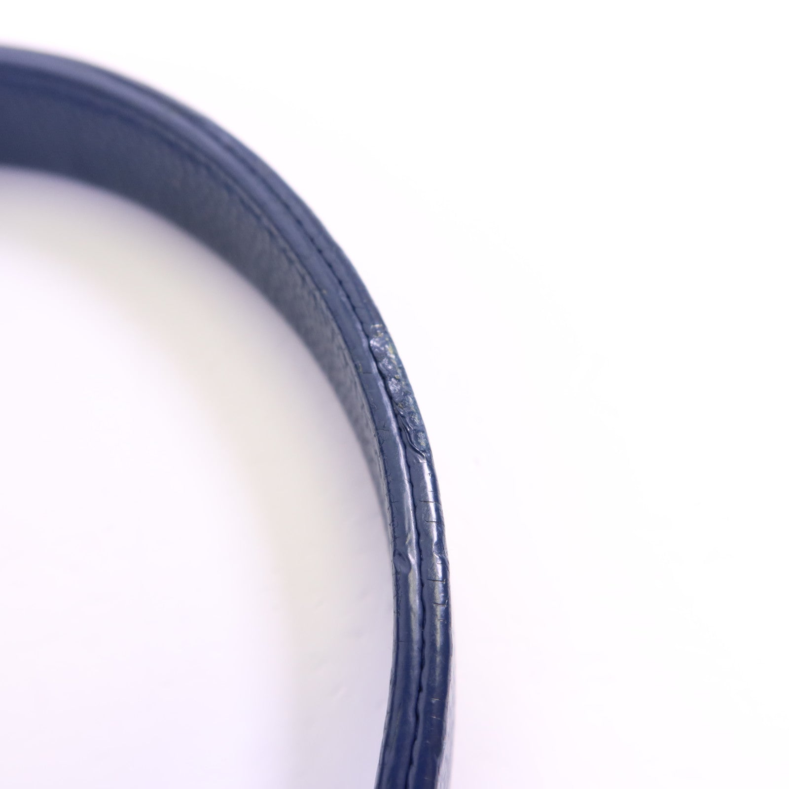 CHANEL 牛皮皮革Chain Shoulder Bag銀扣鏈帶手挽肩背兩用袋