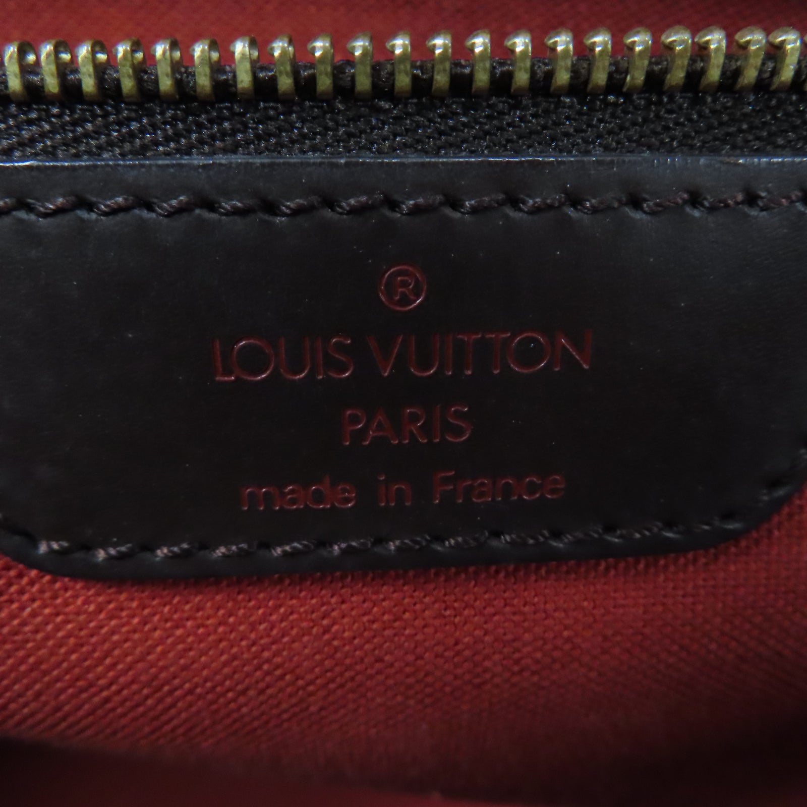 LOUIS VUITTON Damier Chelsea金扣肩背袋啡色