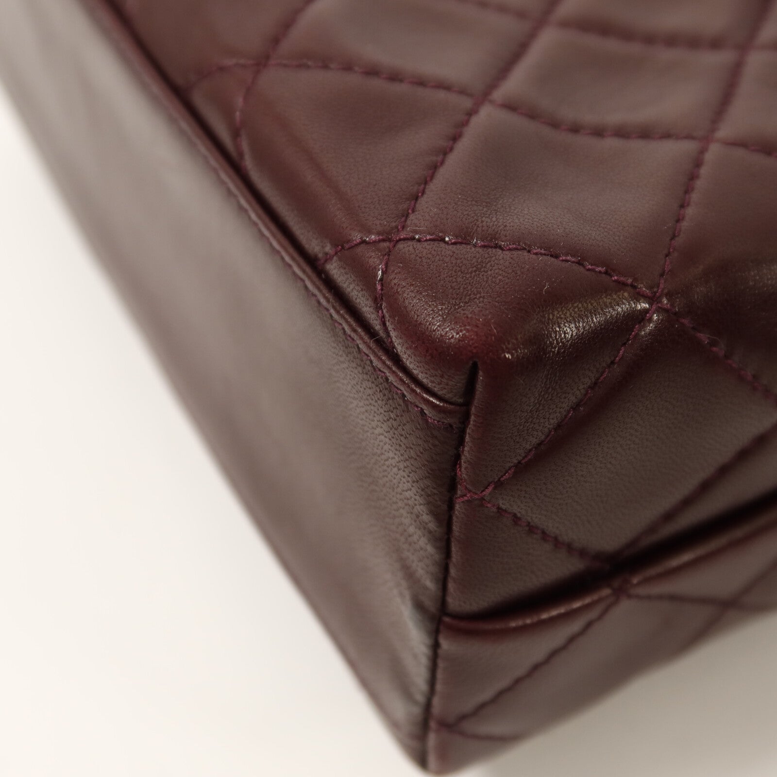 CHANEL 羊皮皮革Vintage Shoulder Bag金扣肩背袋