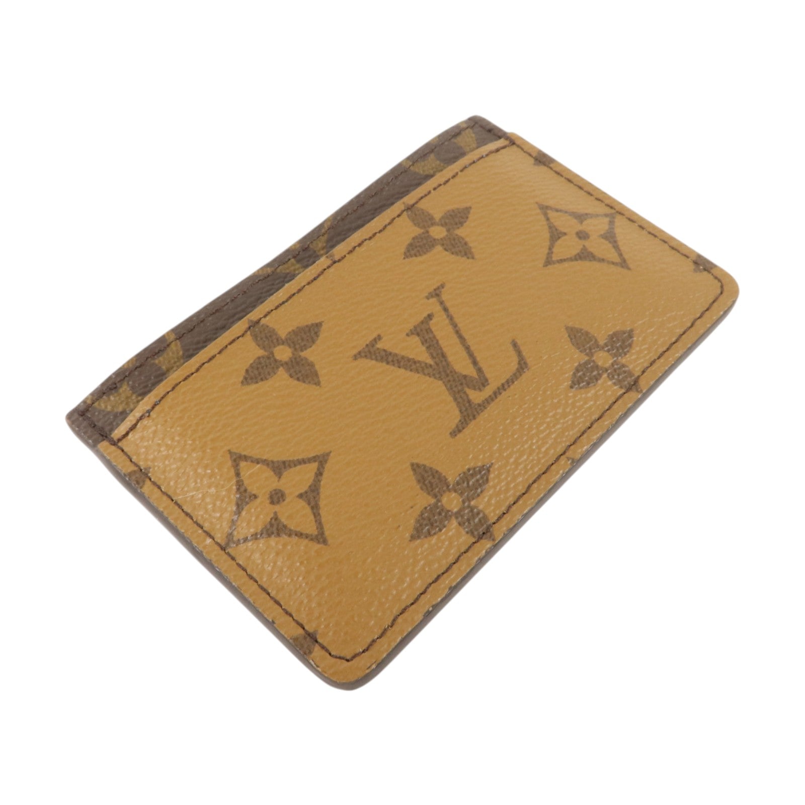 LOUIS VUITTON Monogram Reverse Card Case卡片套