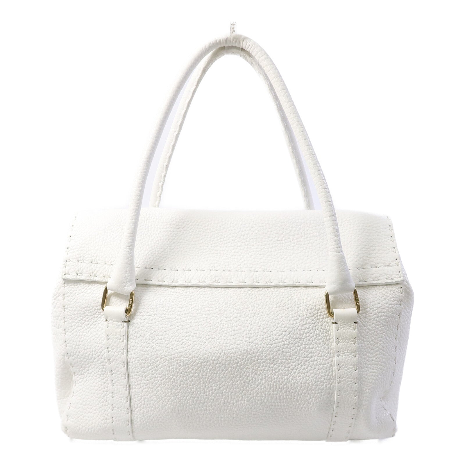 FENDI 牛皮皮革Selleria Linda Bag手挽袋
