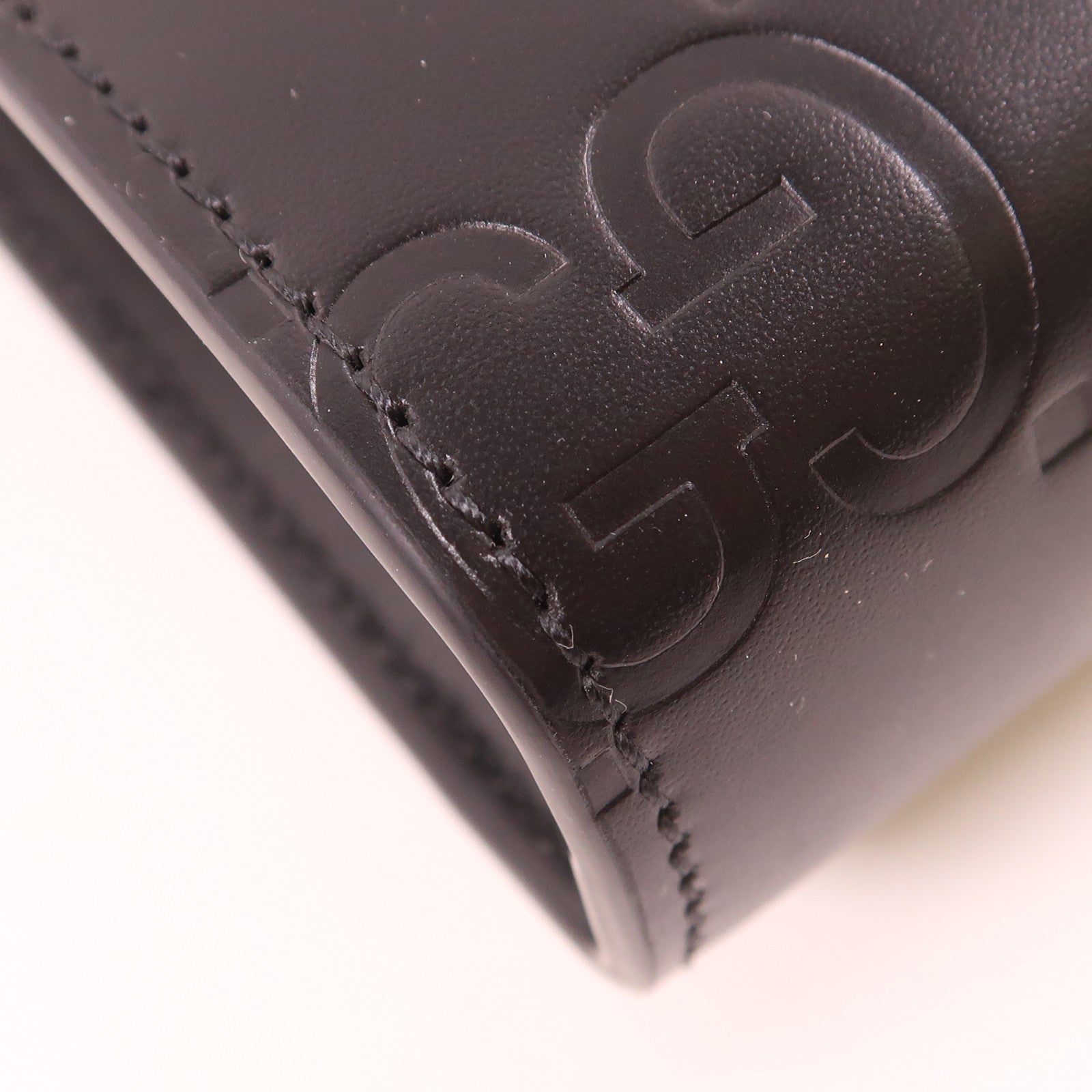 GUCCI 皮革GG Chain Wallet金扣手拿包/鏈帶肩背袋