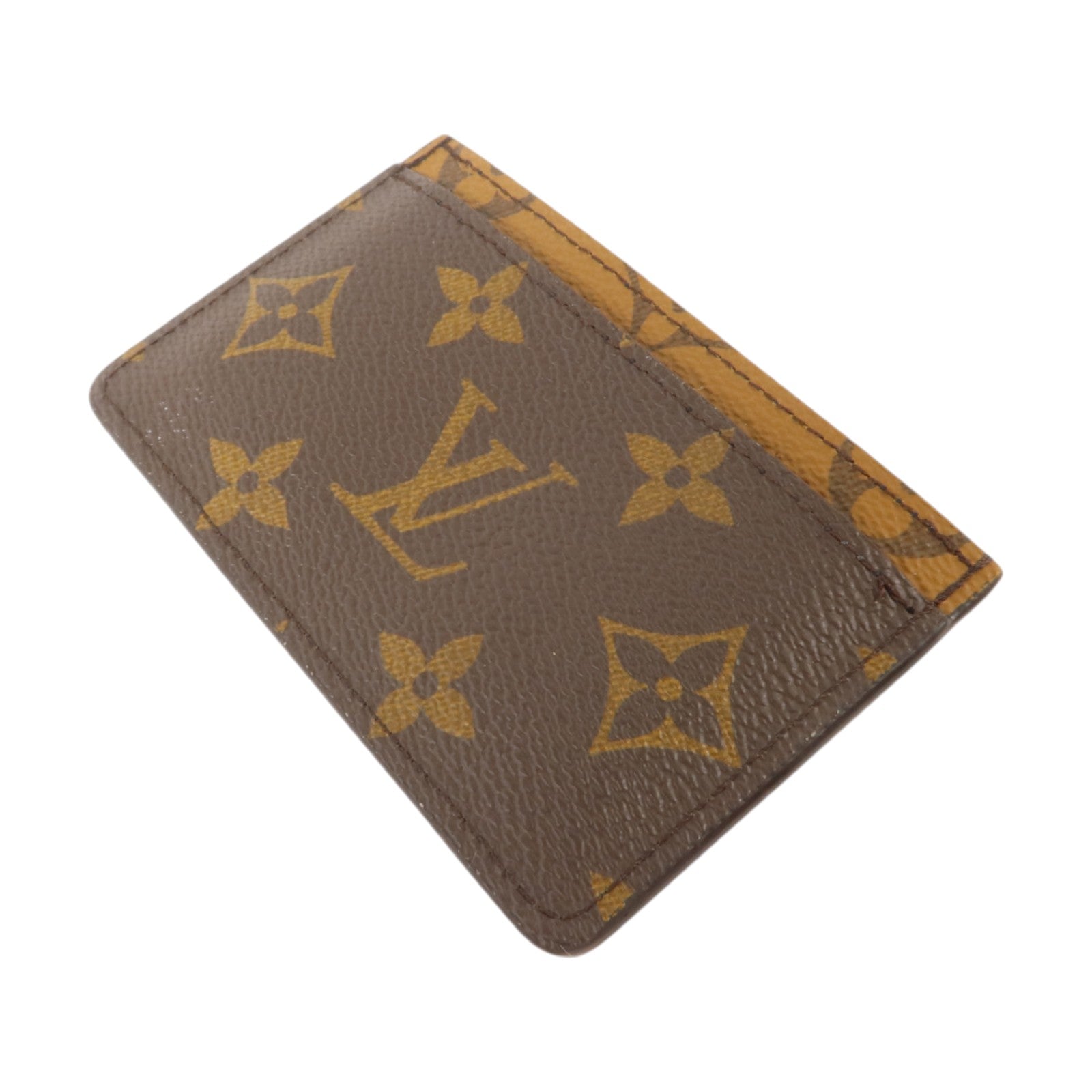 LOUIS VUITTON Monogram Reverse Card Case卡片套