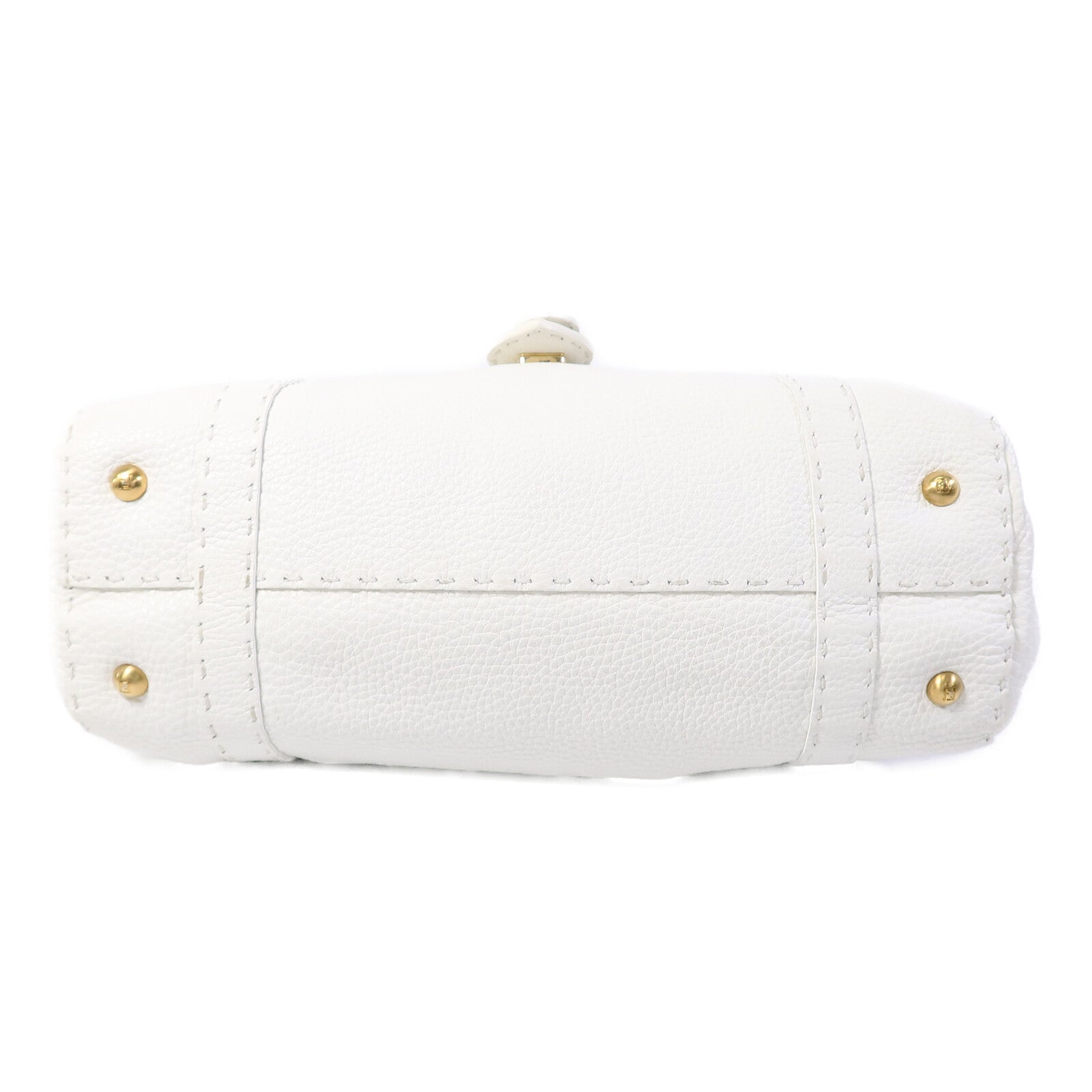 FENDI 牛皮皮革Selleria Linda Bag手挽袋