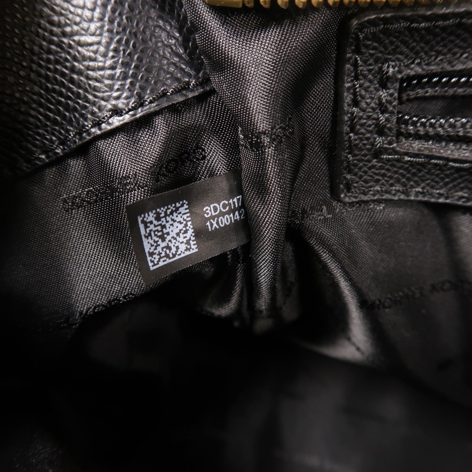 Michael Kors 牛皮皮革Shoulder Bag金扣手挽肩背兩用袋黑色