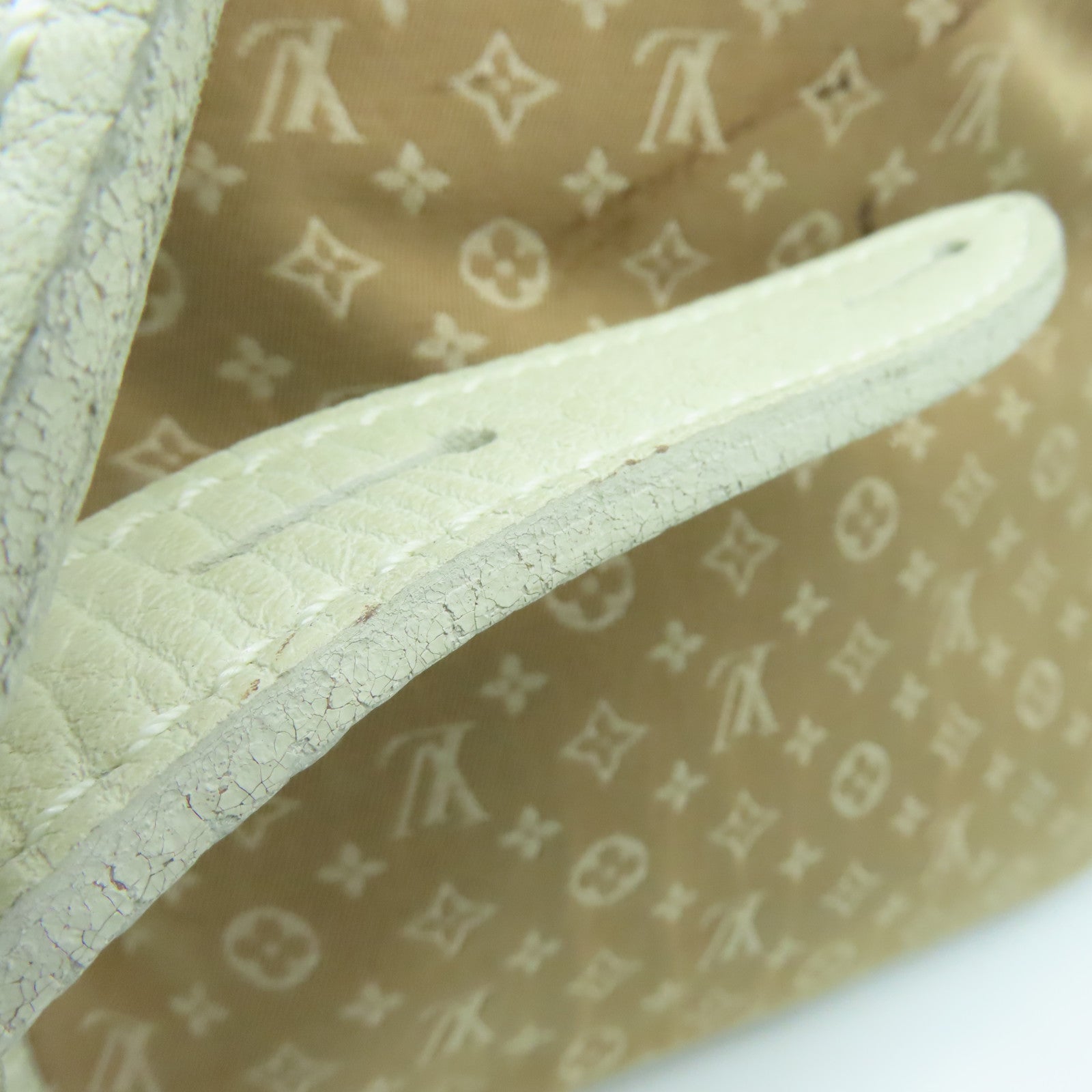 LOUIS VUITTON Monogram idylle Shoulder Bag gold buckle shoulder bag brown