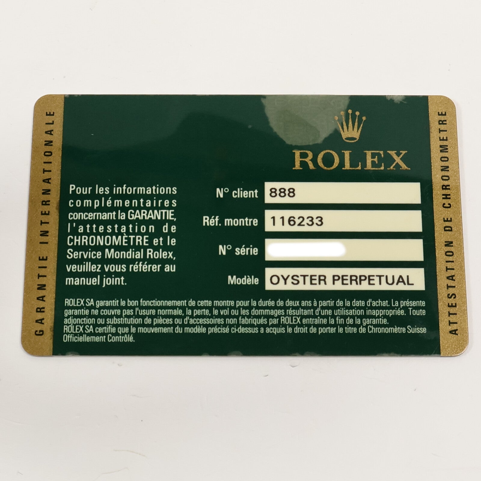 ROLEX Datejust 116233