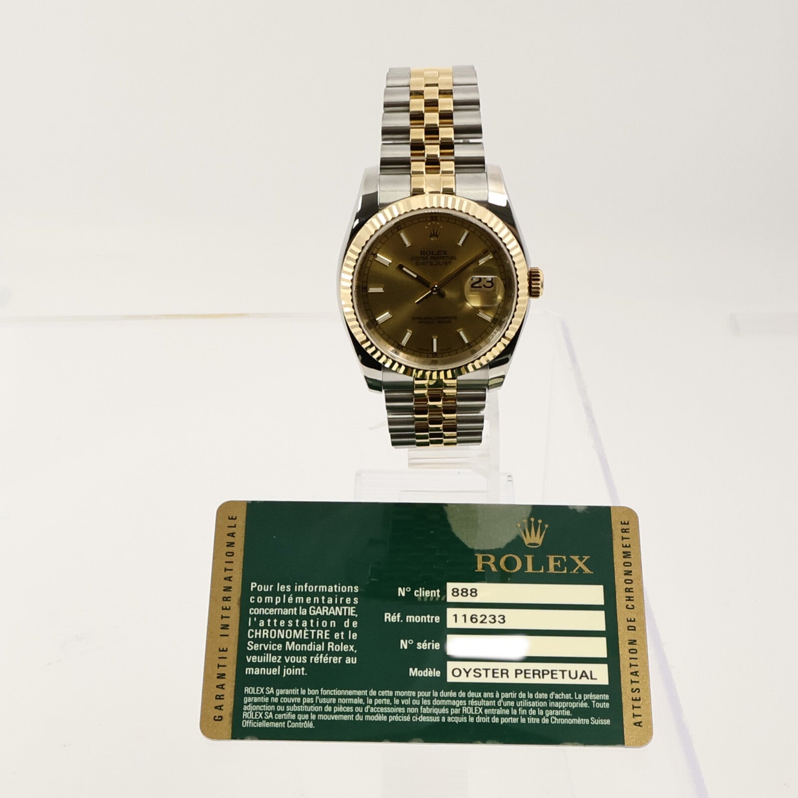 ROLEX Datejust 116233