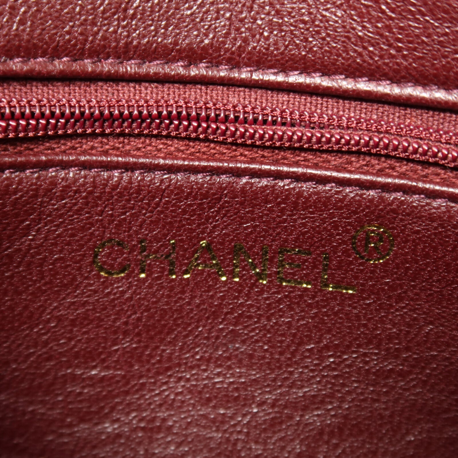 CHANEL 羊皮皮革Vintage Shoulder Bag金扣肩背袋