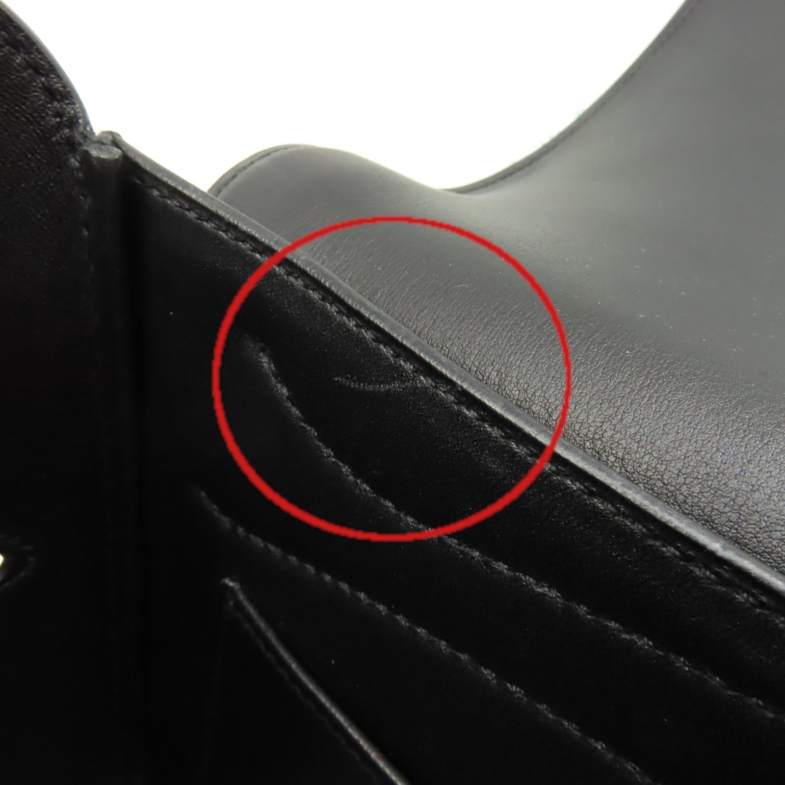 HERMES Swift皮革/Epsom皮革Harnais Shoulder Bag銀扣肩背袋黑色