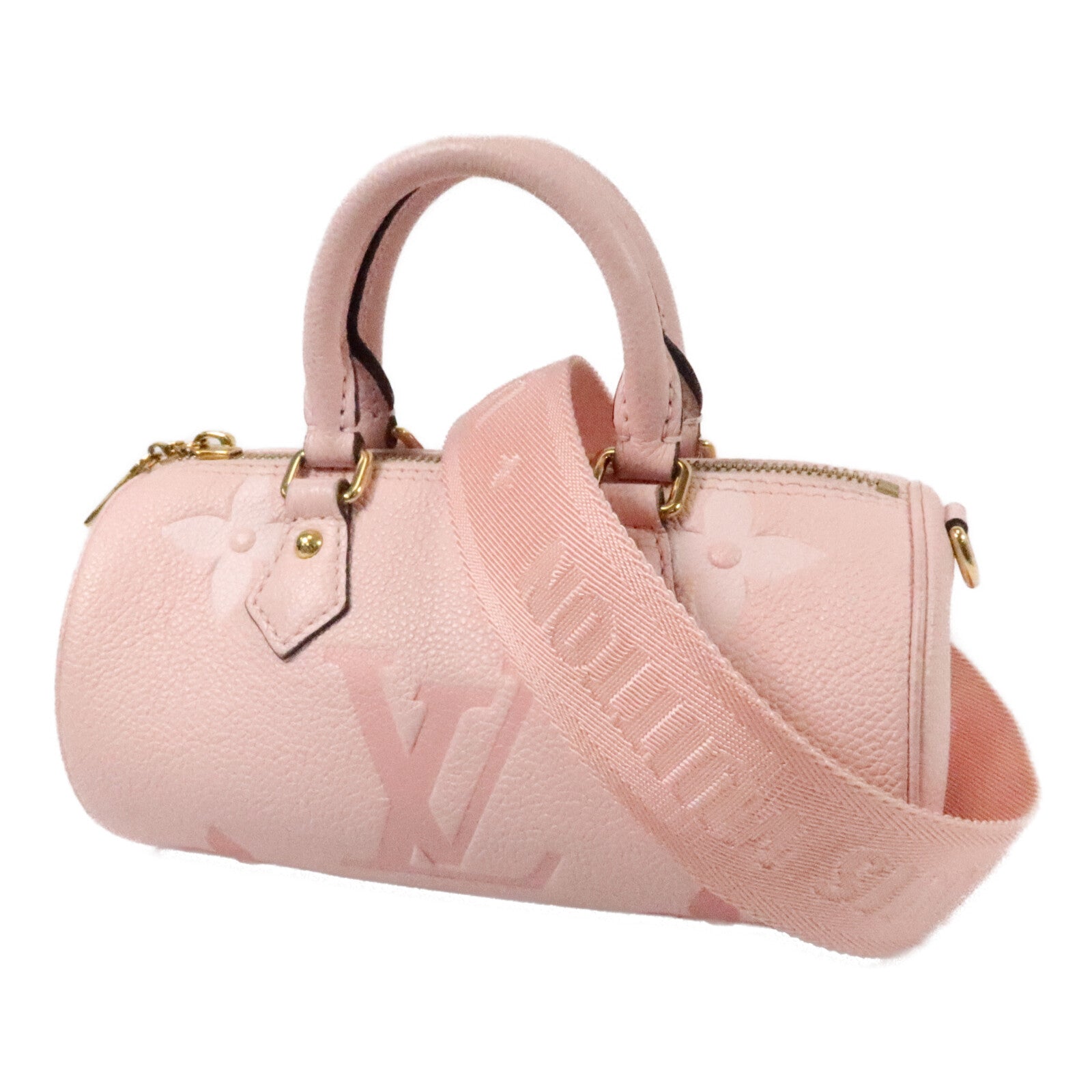 LOUIS VUITTON Monogram Empreinte Papillon BB手挽肩背兩用袋