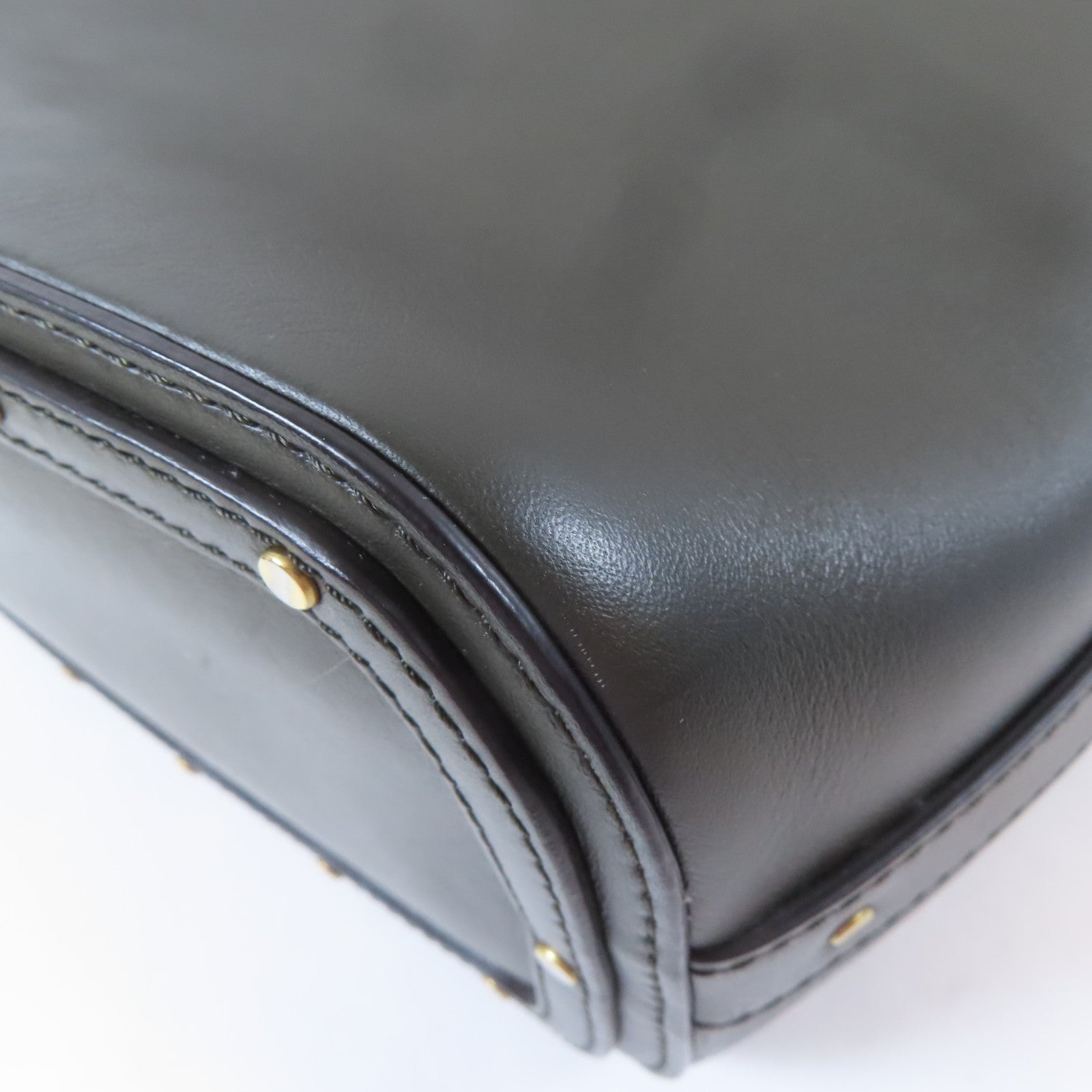 Chloe 牛皮皮革2way Shoulder Bag金扣手挽肩背兩用袋綠色