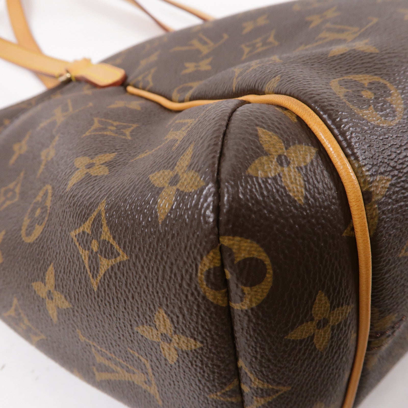 LOUIS VUITTON Monogram Totally MM金扣肩背袋啡色