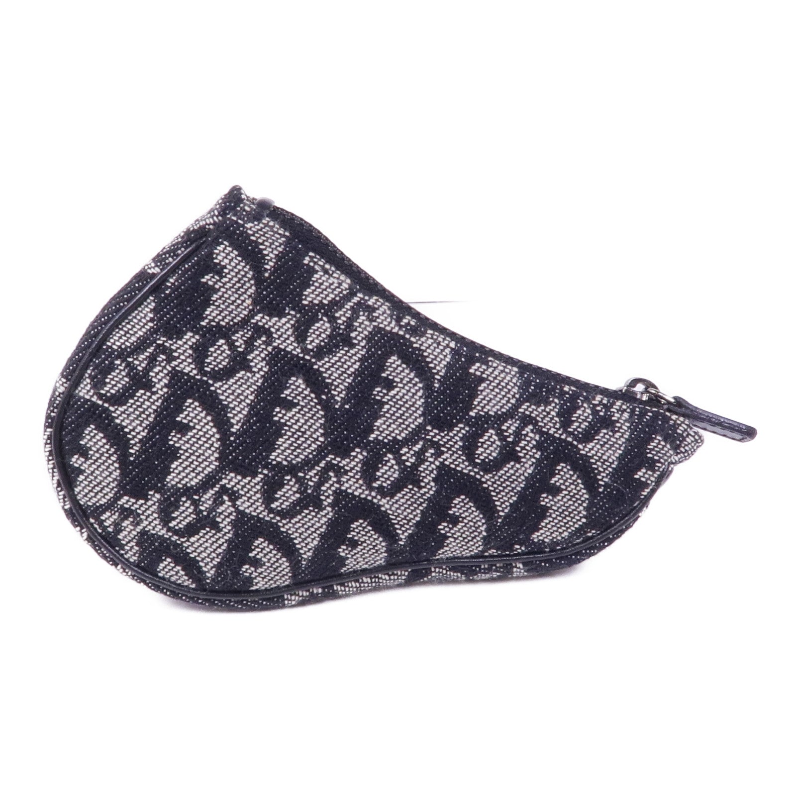 Dior 帆布Coin Case銀扣零錢包