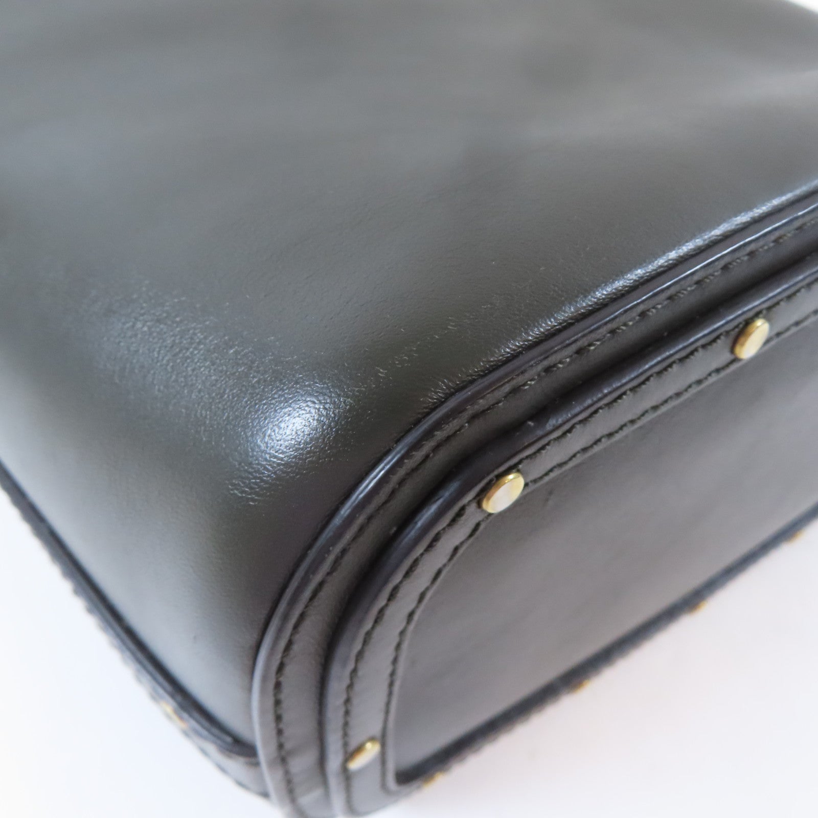 Chloe 牛皮皮革2way Shoulder Bag金扣手挽肩背兩用袋綠色
