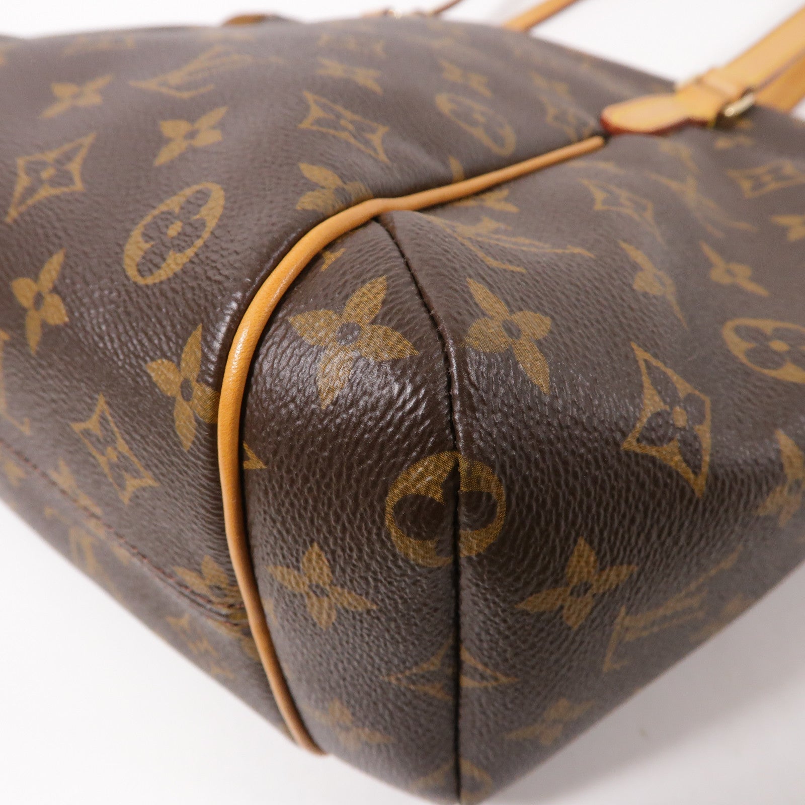 LOUIS VUITTON Monogram Totally MM金扣肩背袋啡色