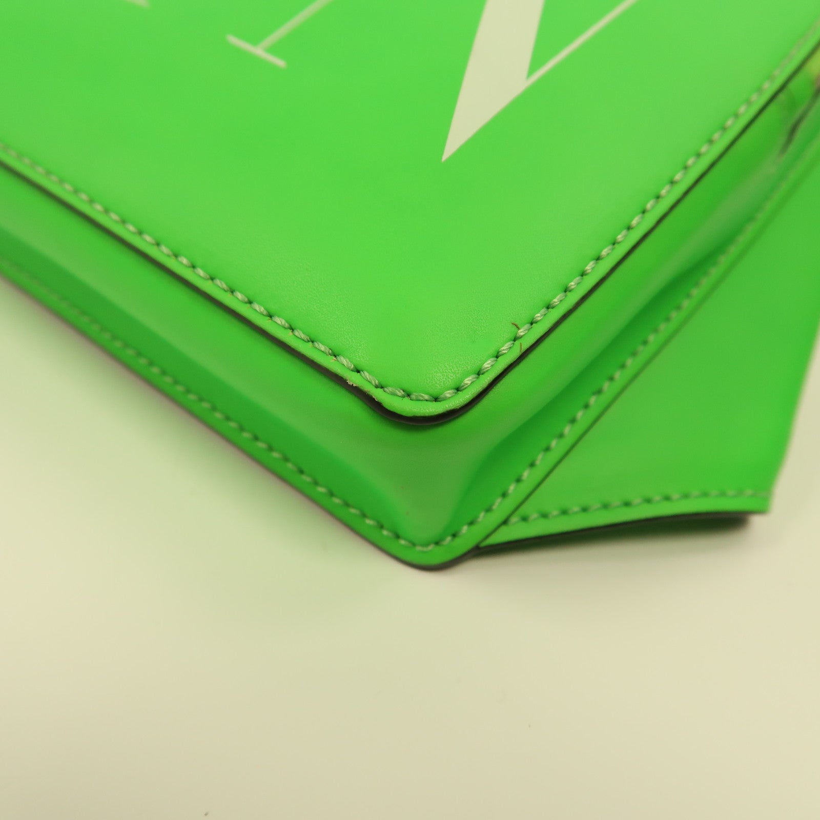 Valentino SHW Garavani VLN Waist Bag Calfskin Leather Green