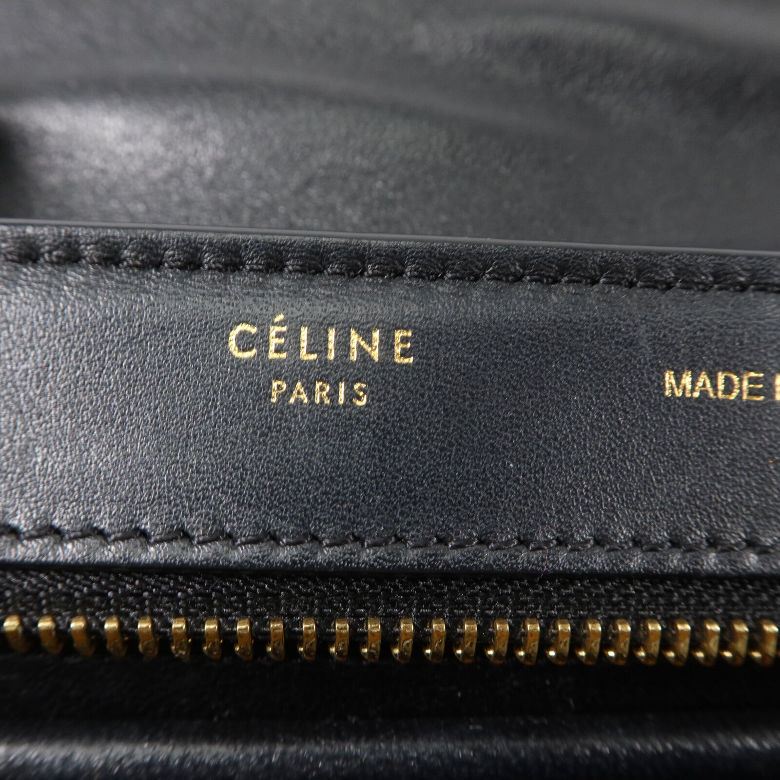 CELINE 牛皮皮革Trapeze Medium手挽肩背兩用袋