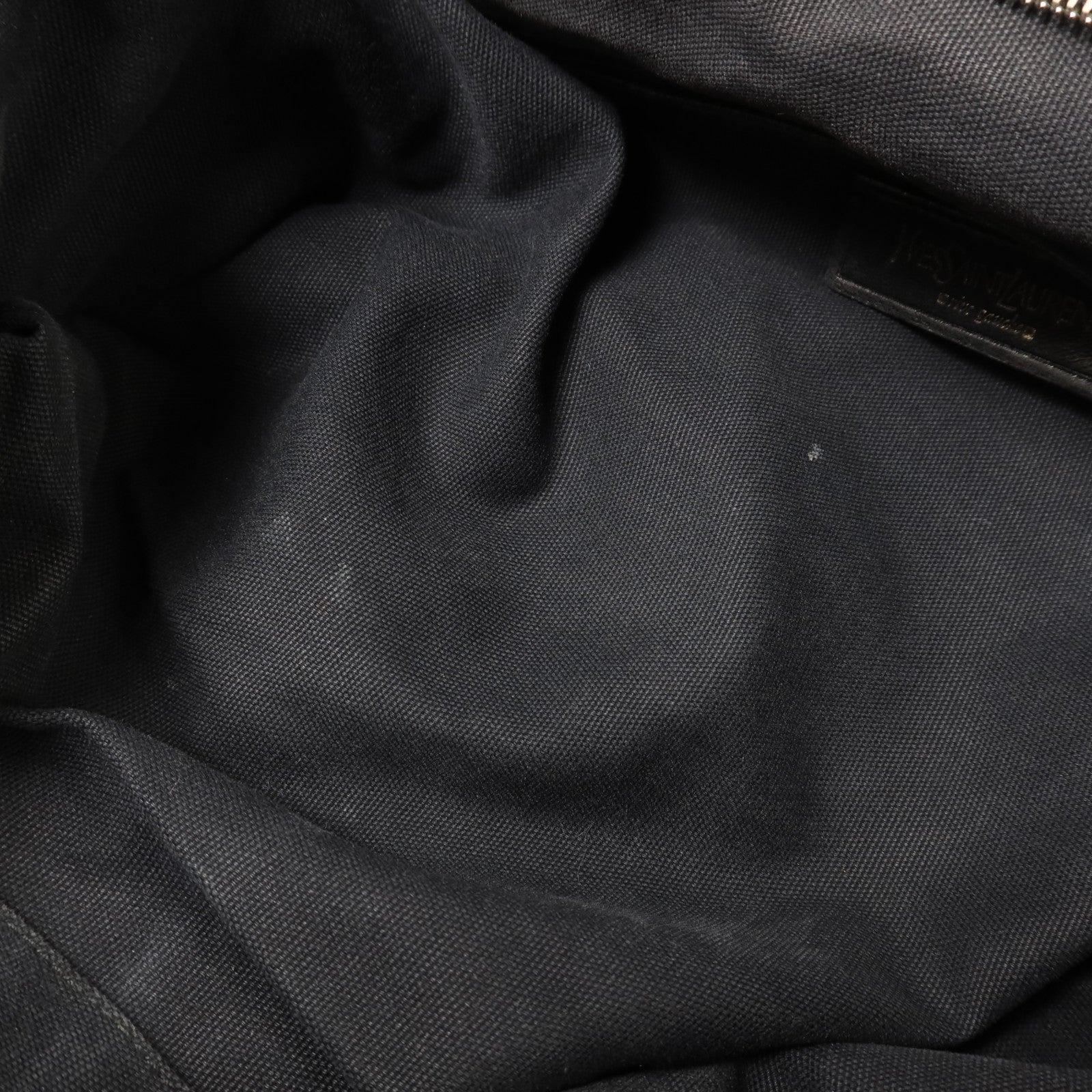 SAINT LAURENT 牛皮皮革Easy Boston Bag銀扣手挽袋