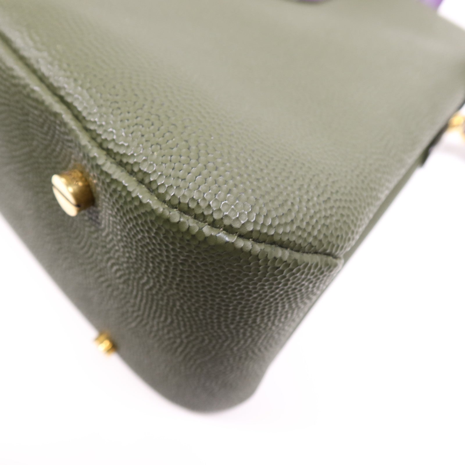 BALLY 牛皮皮革2 Way Shoulder Bag金扣手挽肩背兩用袋