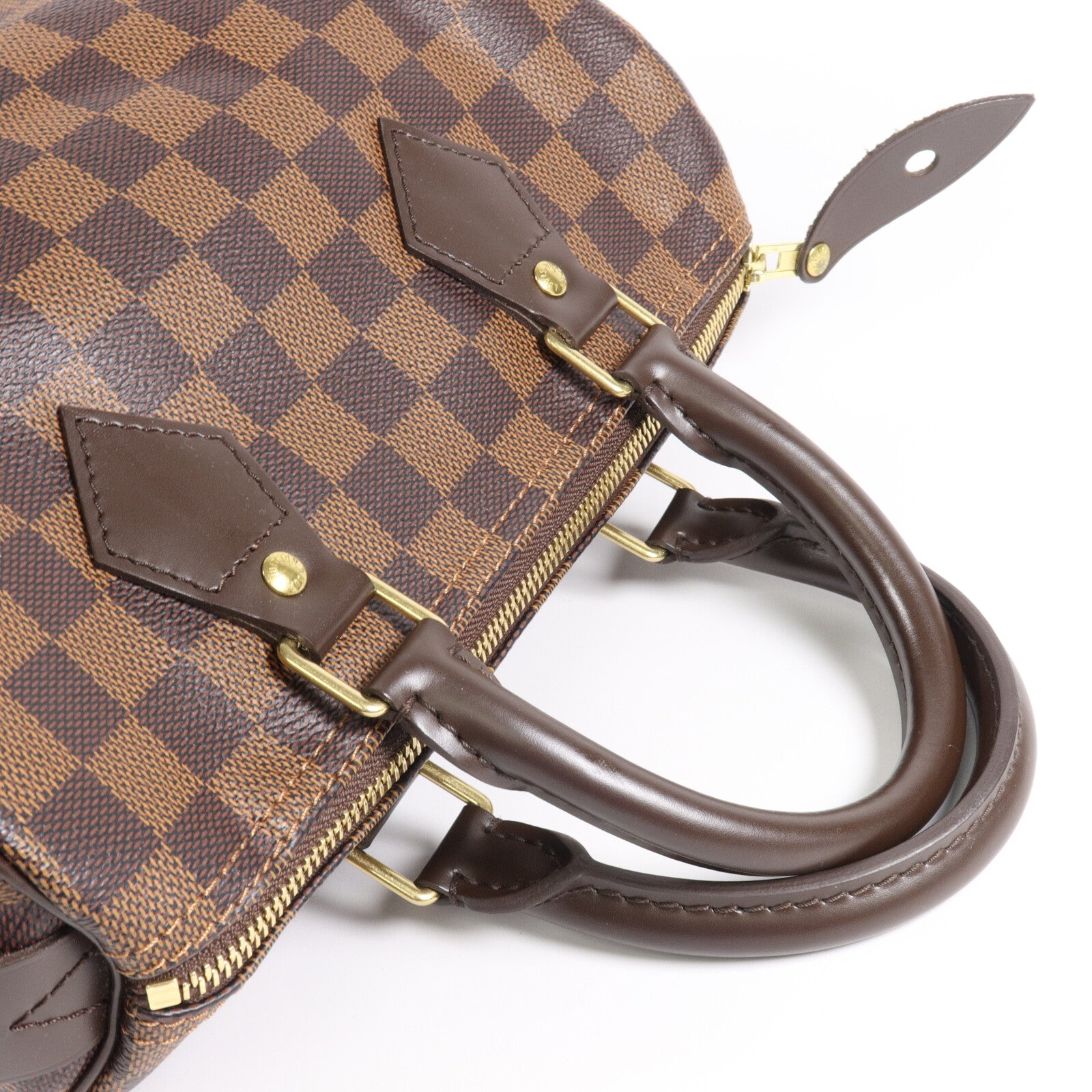 LOUIS VUITTON Damier Speedy 25手挽袋
